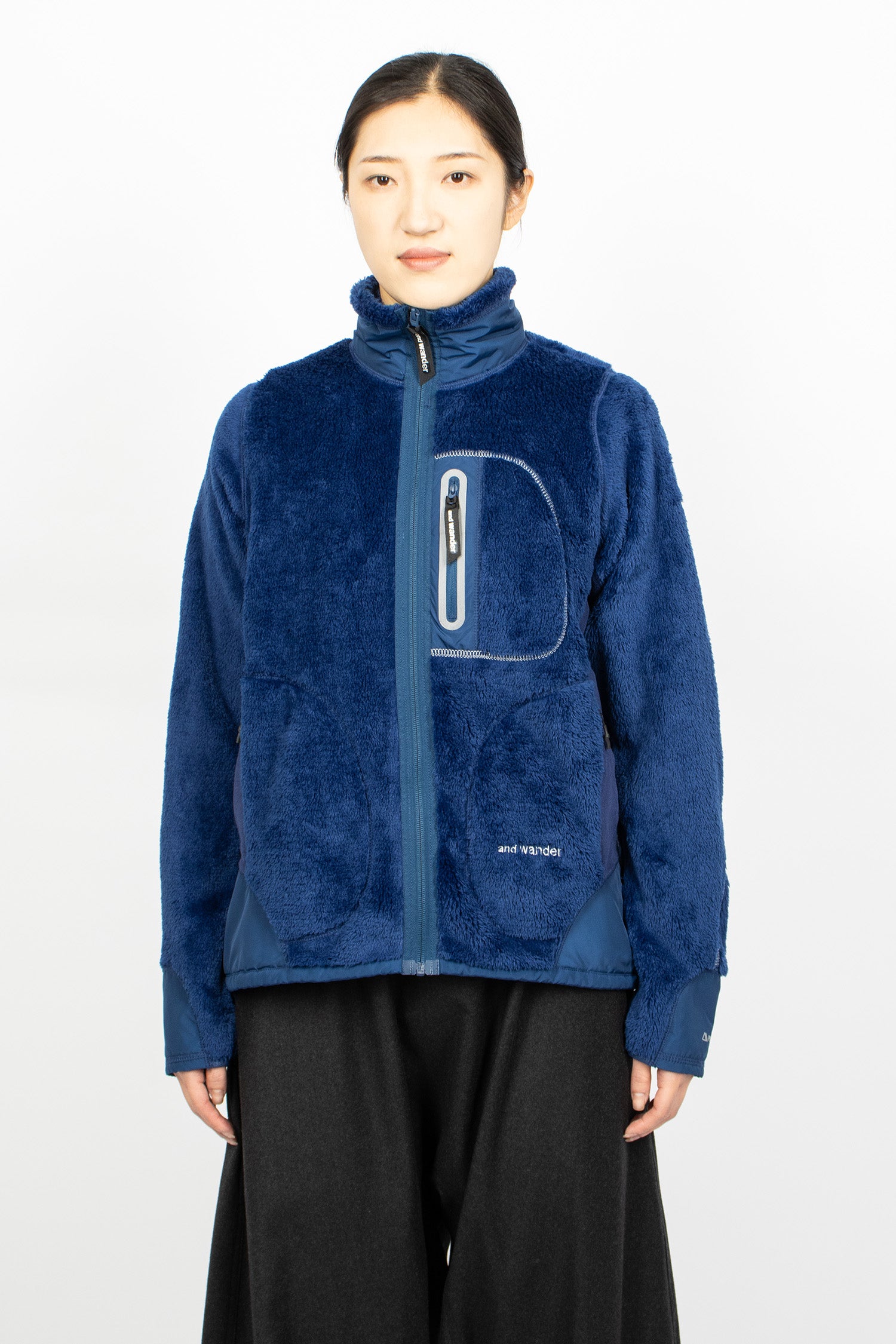 High Loft Fleece Jacket Blue