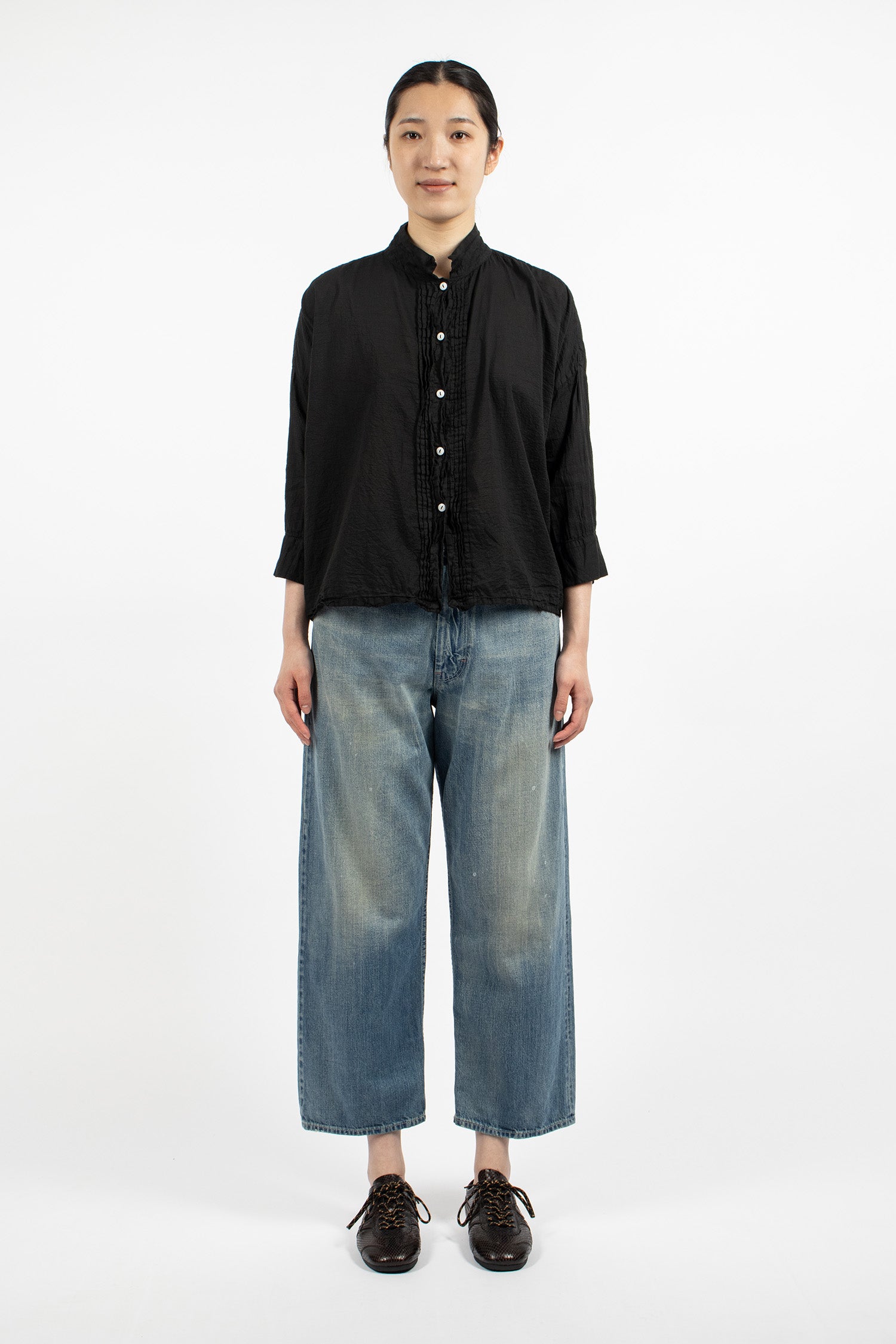 WP12 Selvedge Ranch Jean Work Light Blue