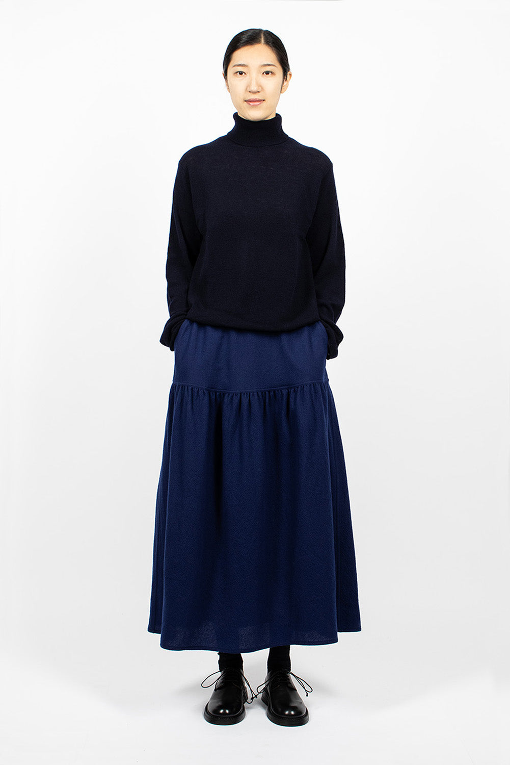 Sling Skirt Woven Blue