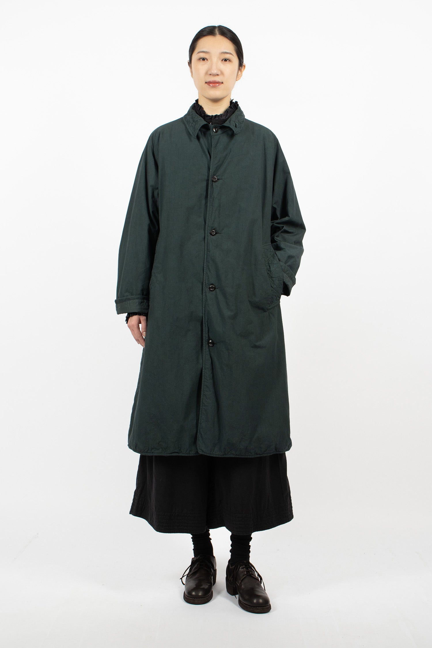 Bobi Padded Coat Dark Green
