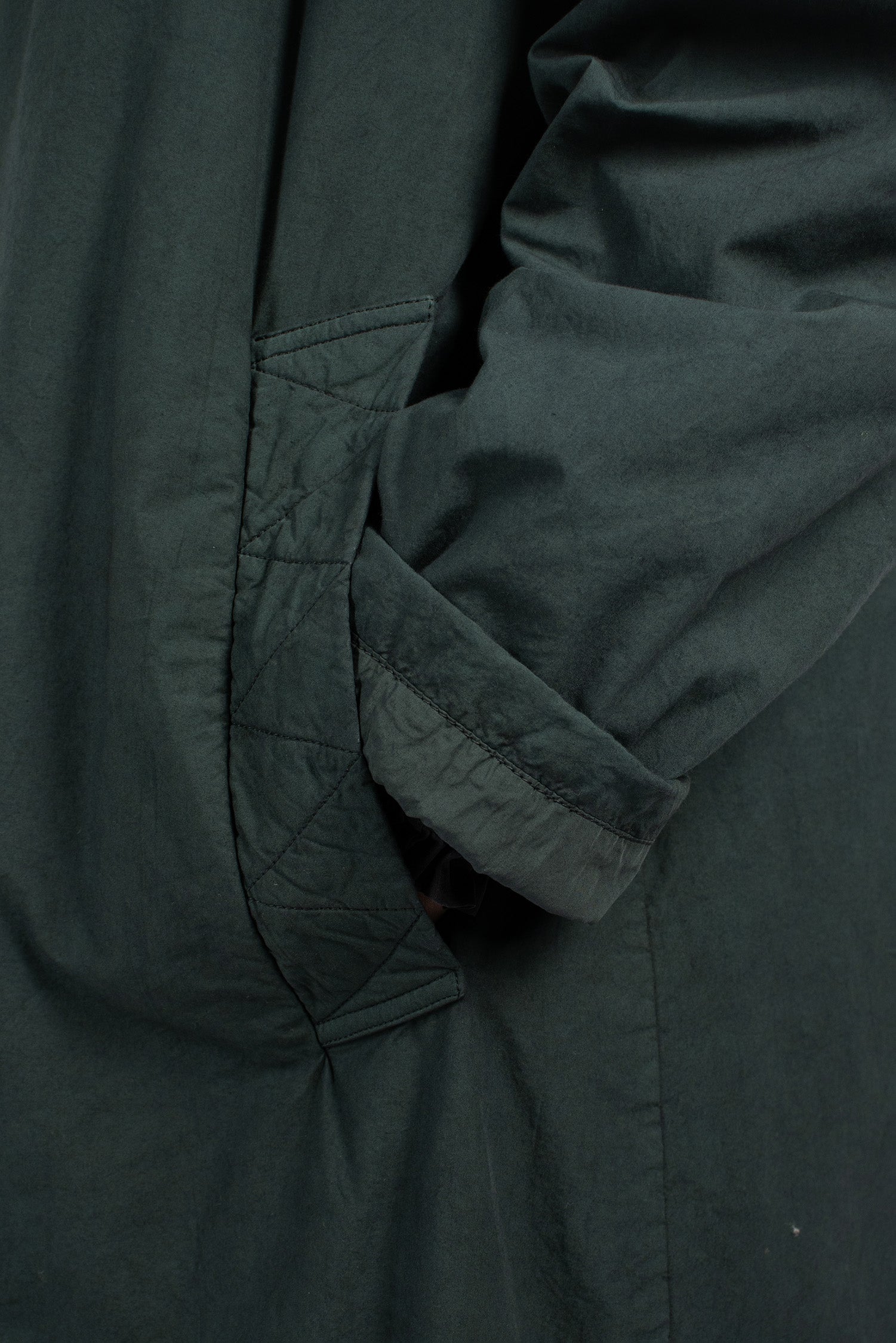 Bobi Padded Coat Dark Green