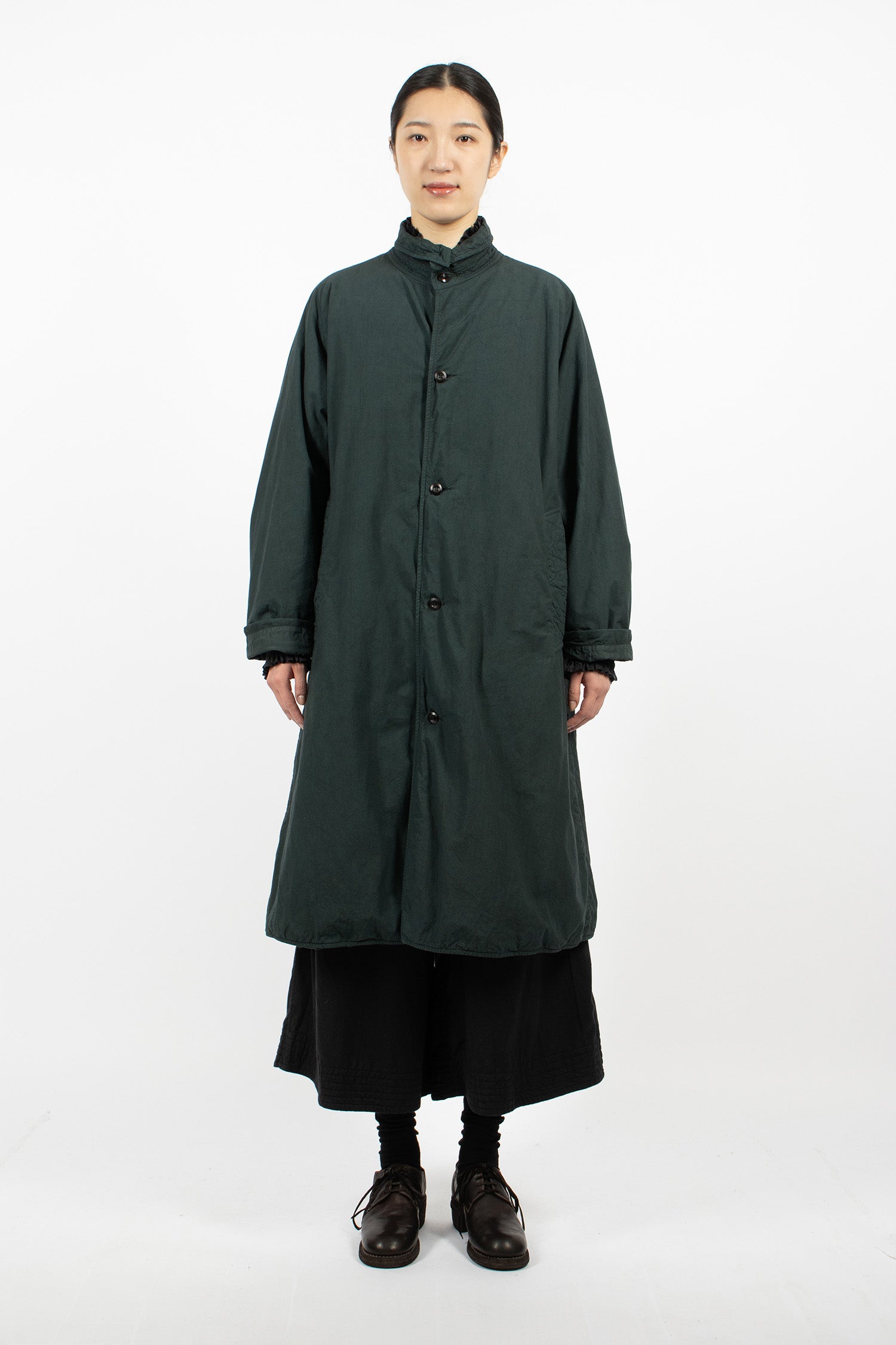 Bobi Padded Coat Dark Green