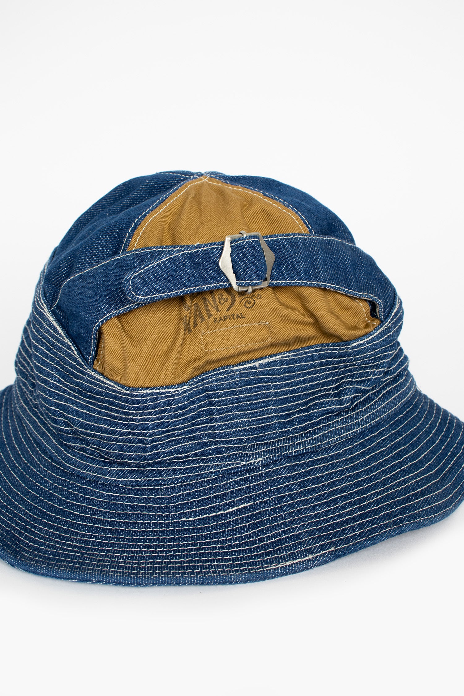 Old Man & The Sea 11.5 oz Denim Bucket Hat Midtone