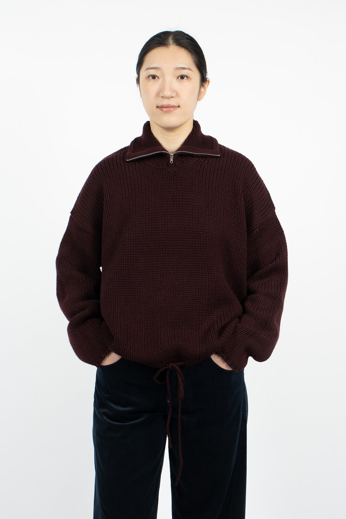Borden Sweater Boysenberry