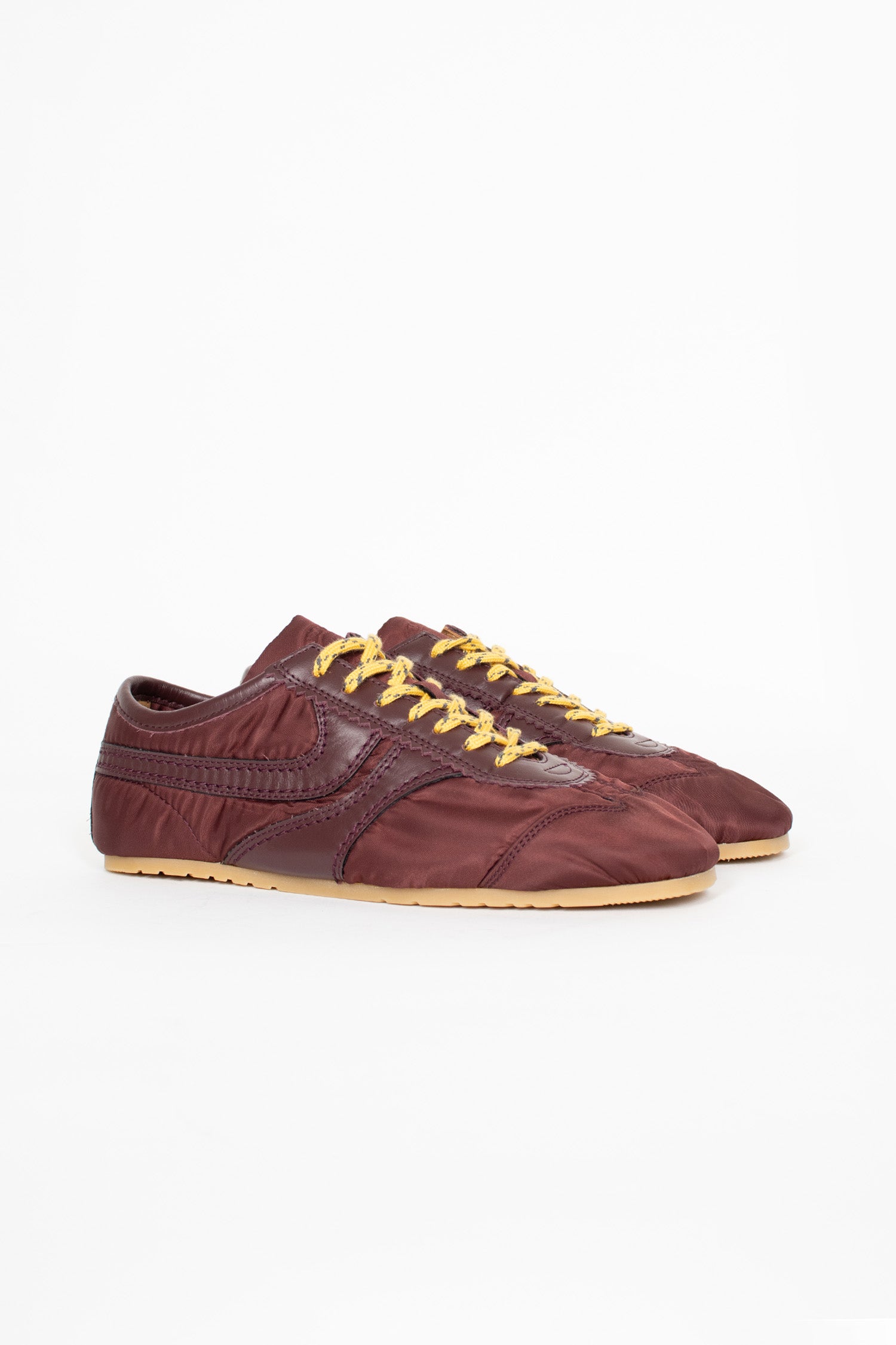 Marathon Nylon Sneakers Bordeaux