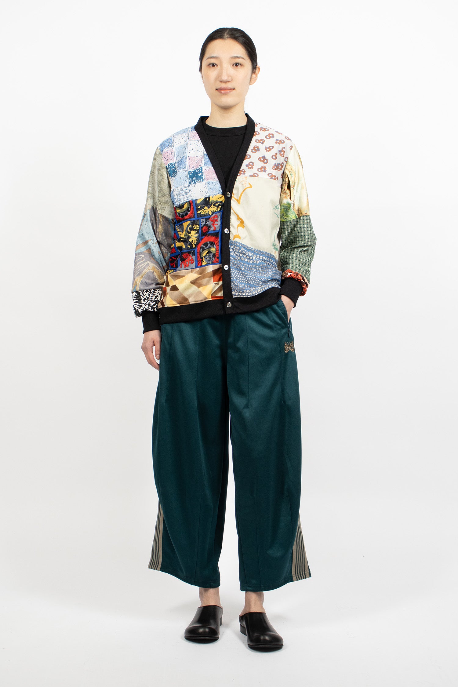 Rebuild Poly Cardigan Assorted 1