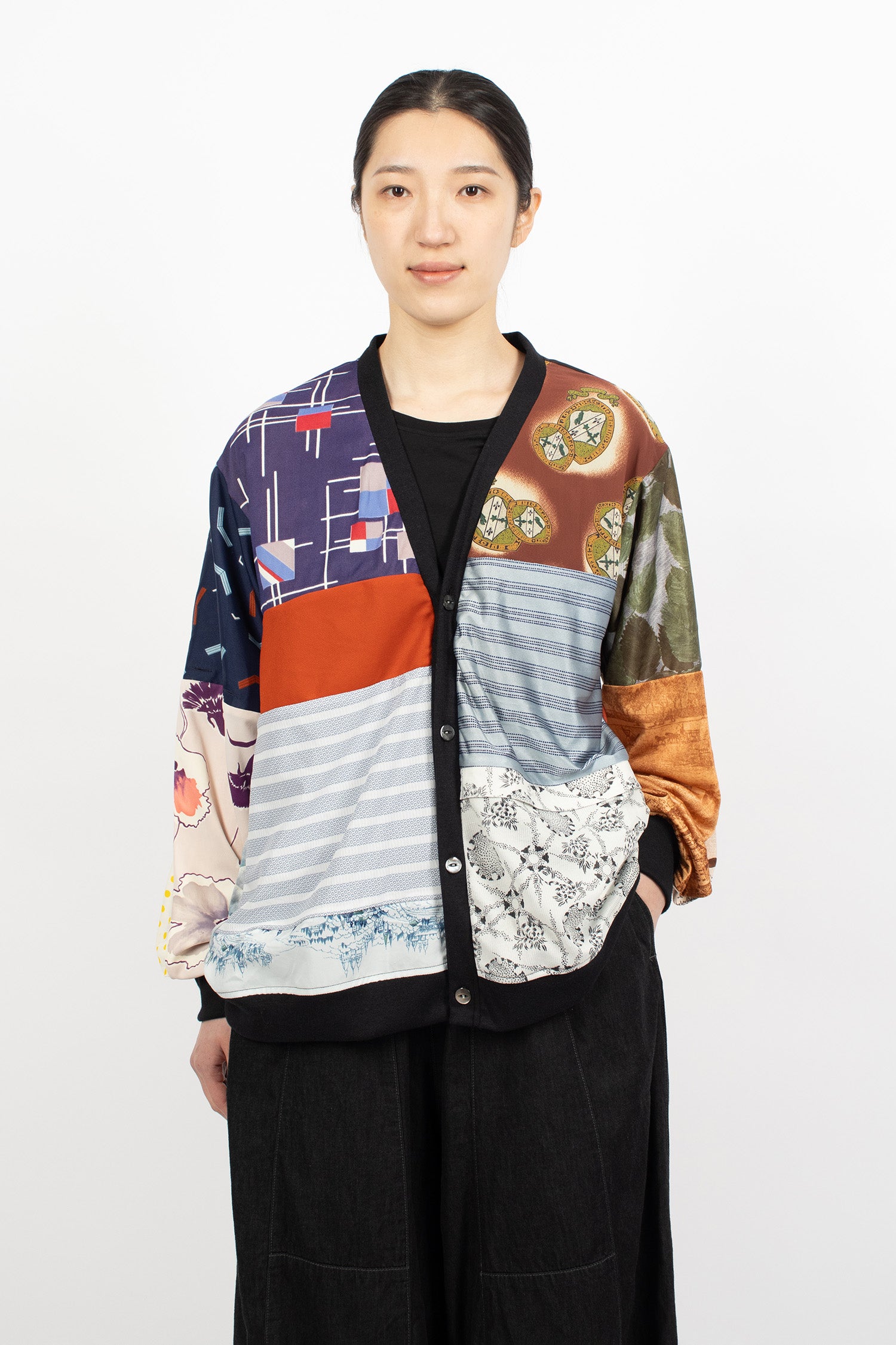 Rebuild Poly Cardigan Assorted 3