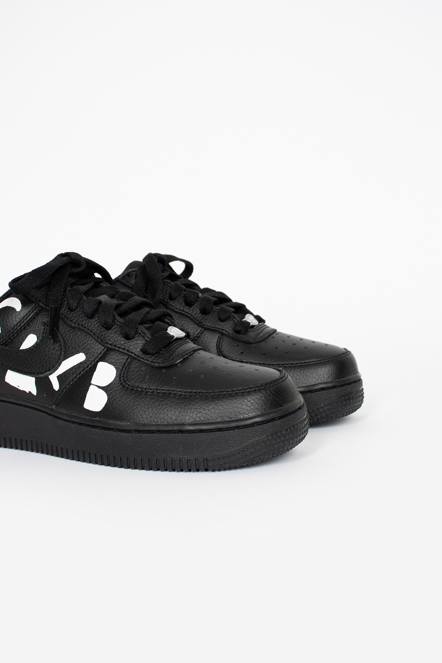 CDG BLACK x Nike Air Force 1 Low Retro Black