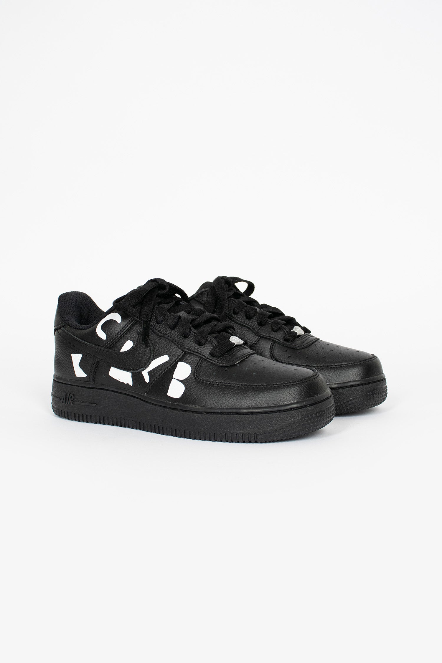 CDG BLACK x Nike Air Force 1 Low Retro Black