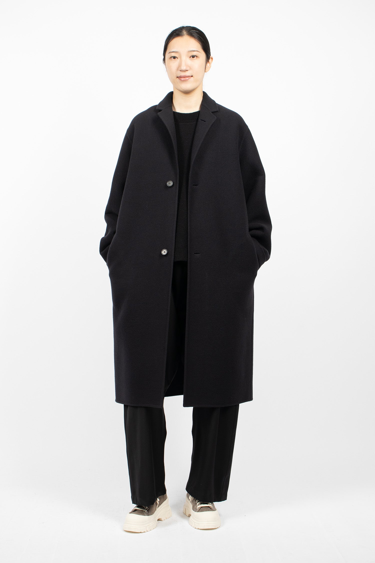 Cebu Wool Coat Midnight
