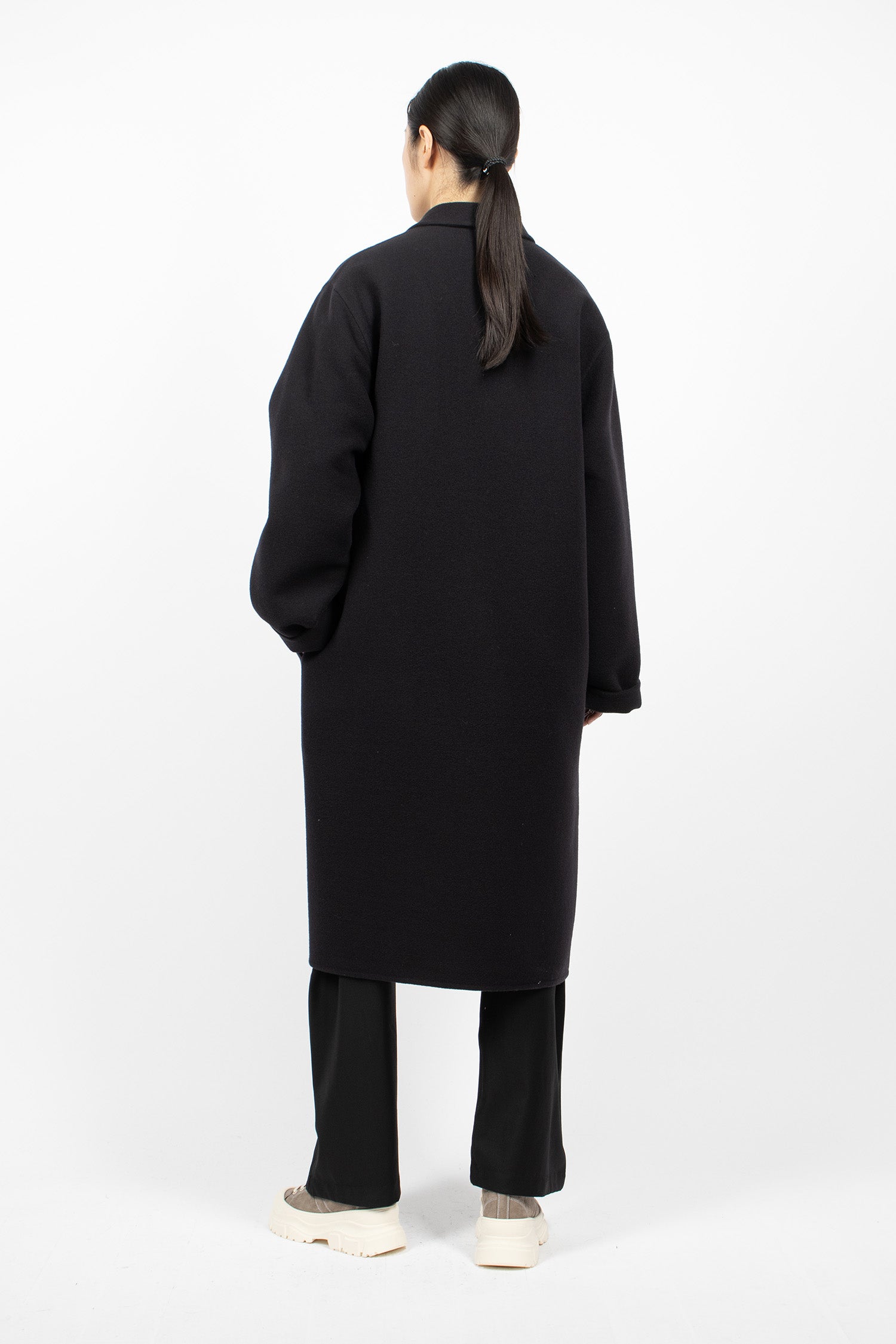 Cebu Wool Coat Midnight