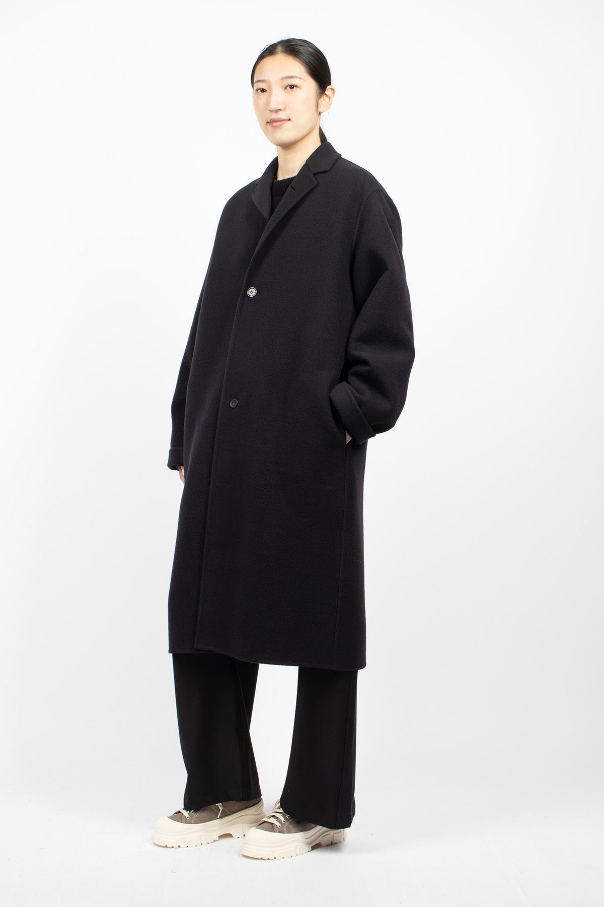 Cebu Wool Coat Midnight