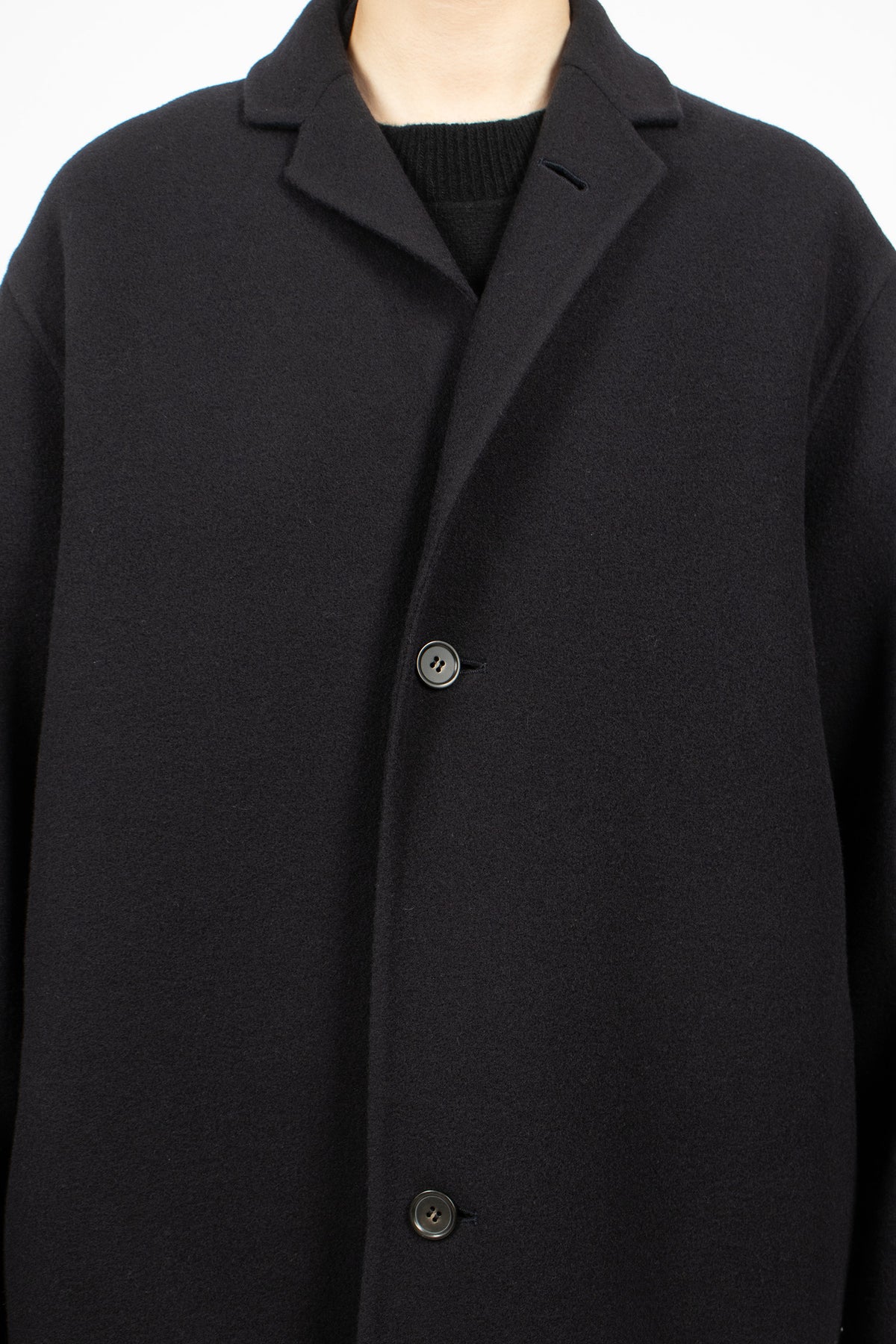 Cebu Wool Coat Midnight