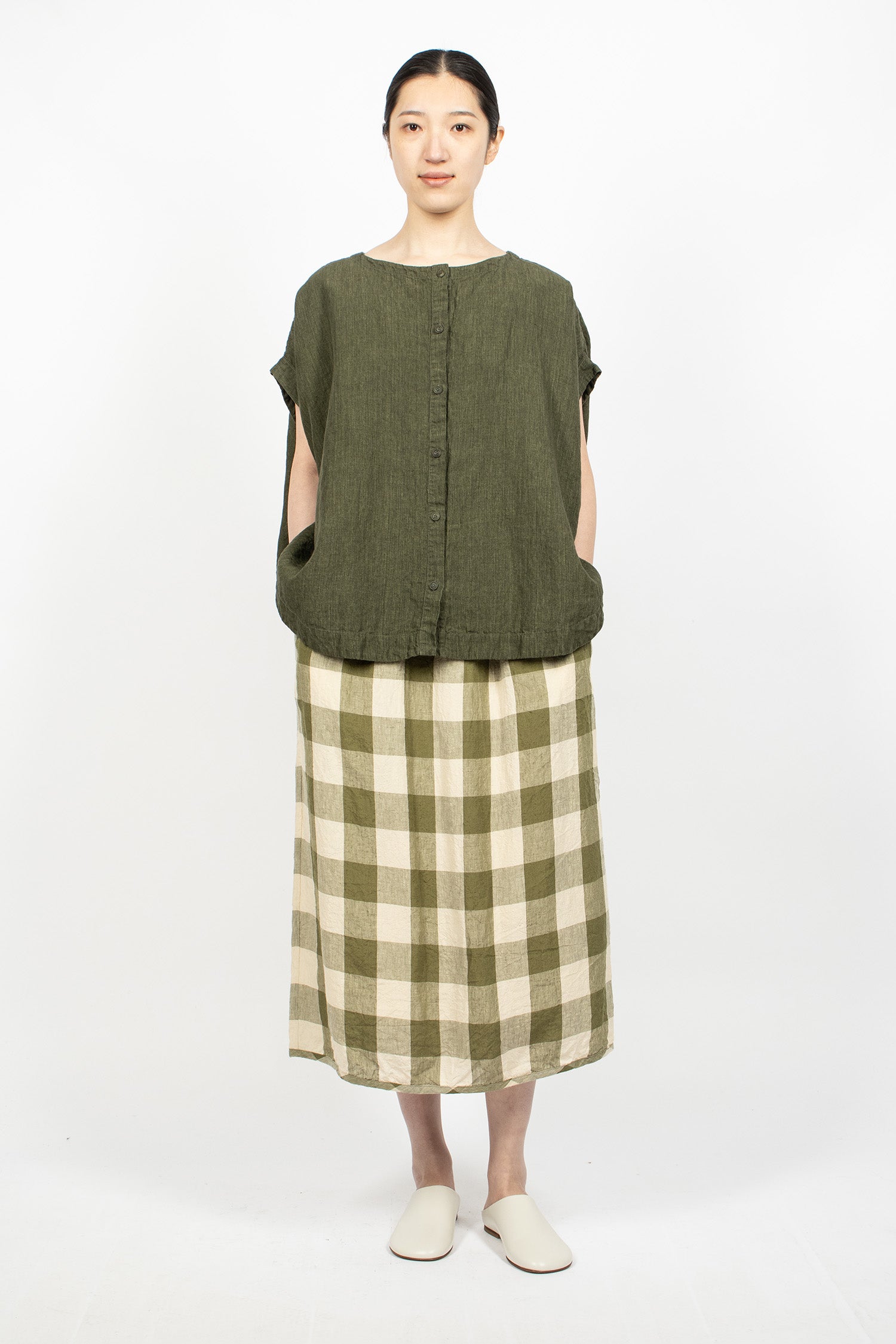 Orsan New Francesca Top Khaki