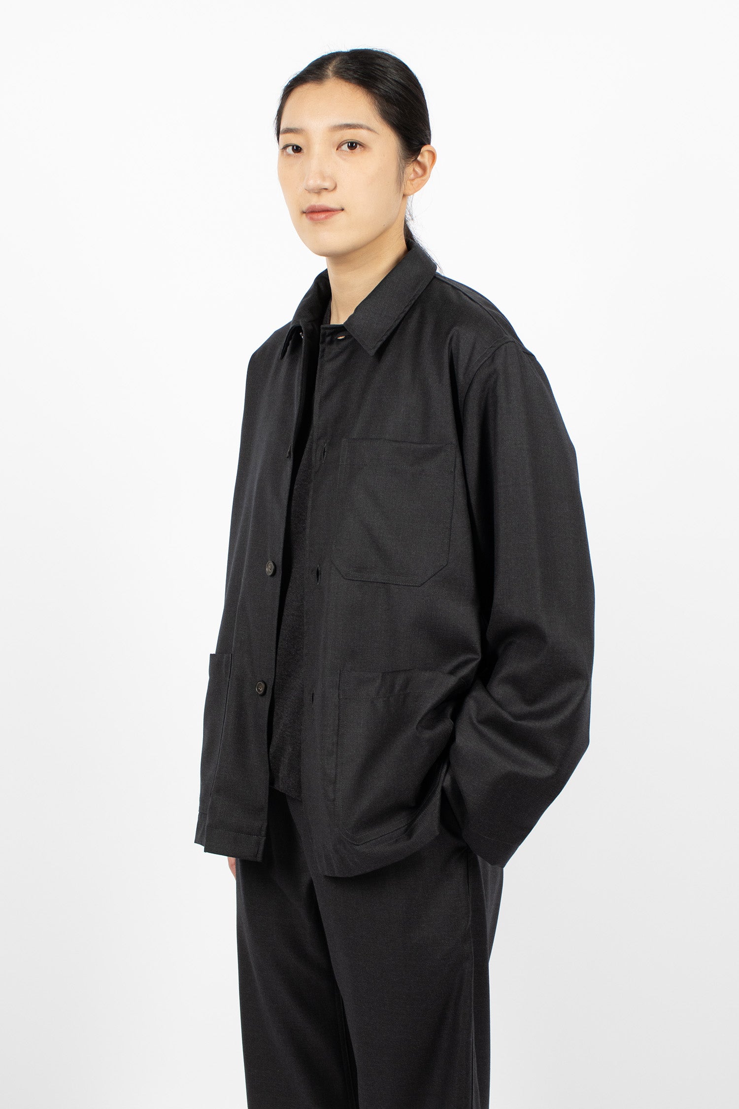 Cimabue Jacket Charcoal Melange