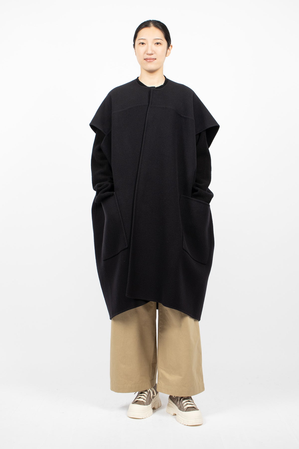 Ciovo Sleeveless Coat Midnight