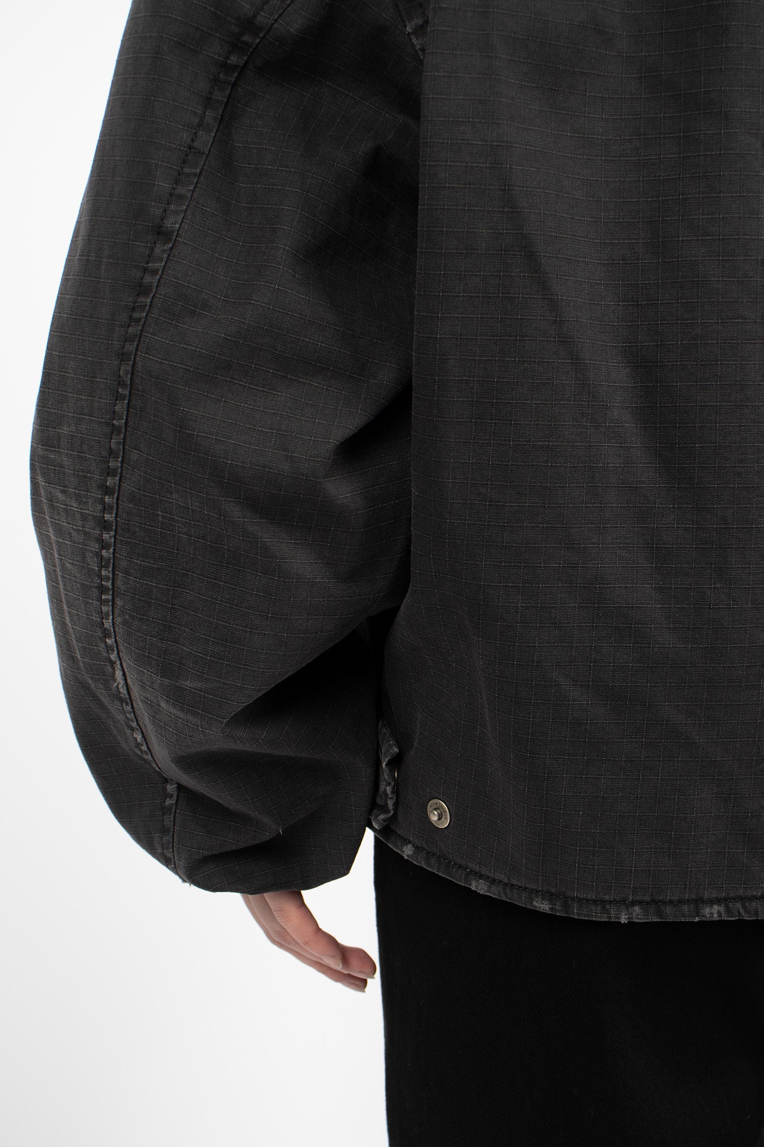 Coated Jacket Black