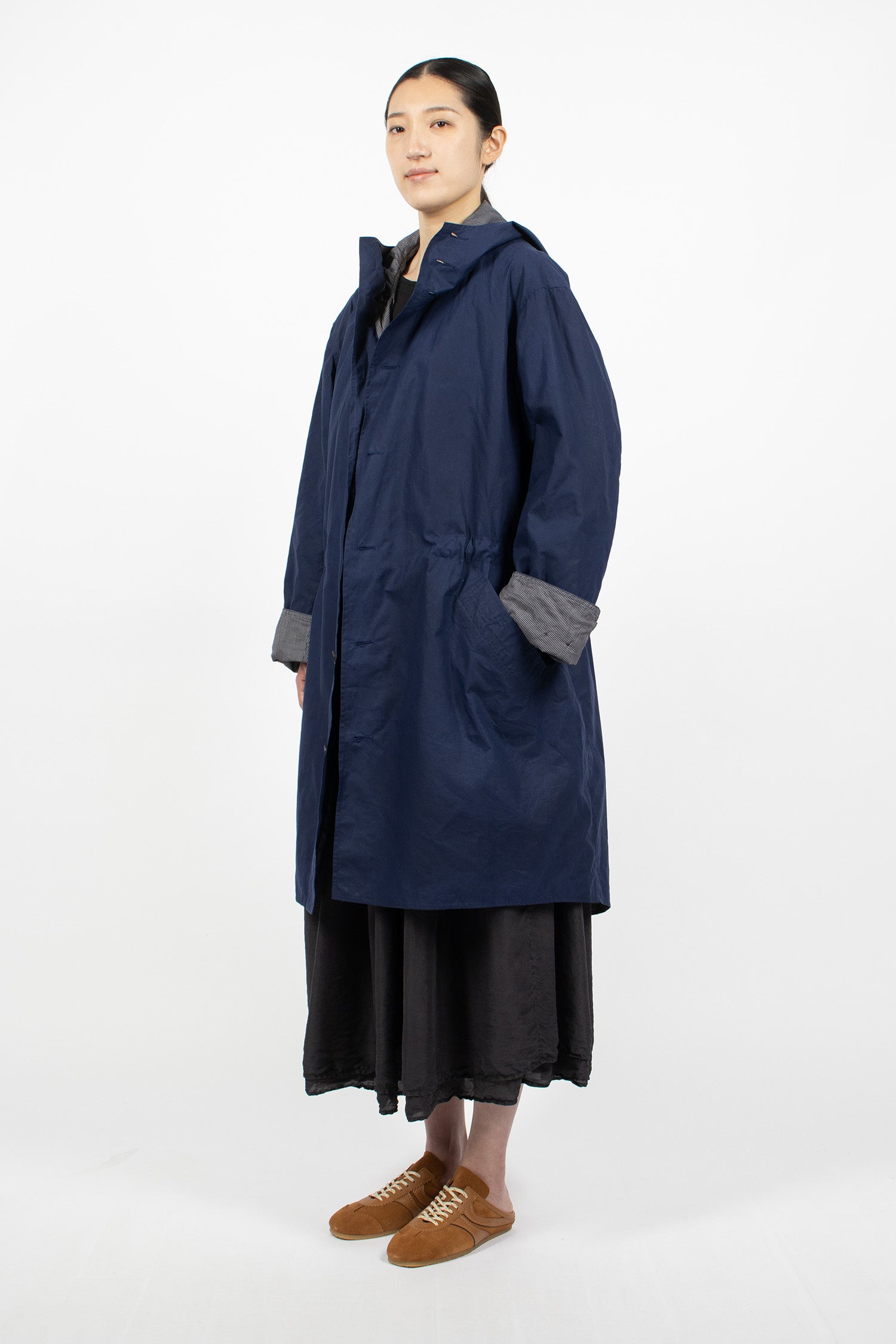 Lined Parka Navy