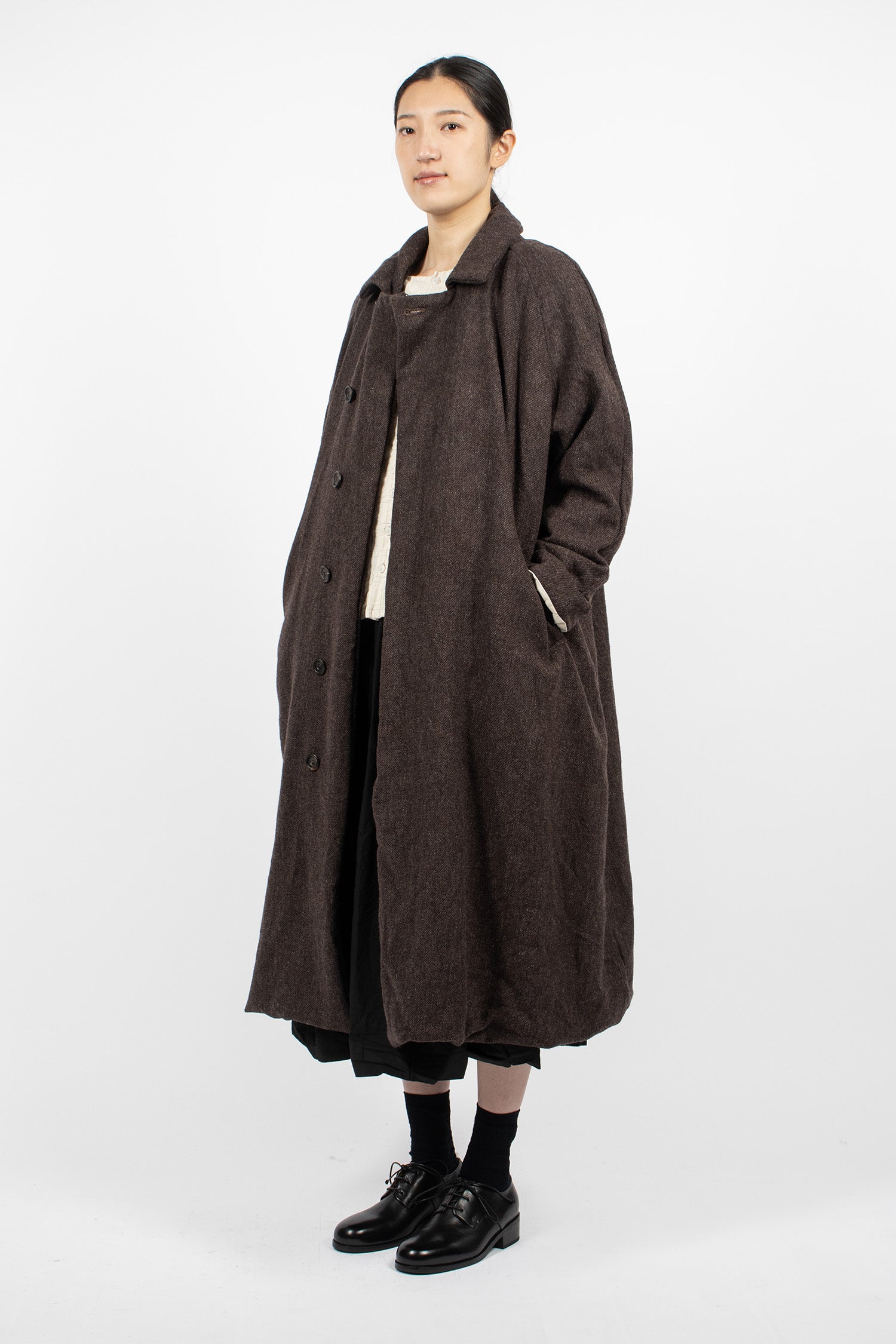 Tundra Tweed Coat Smoked Quartz