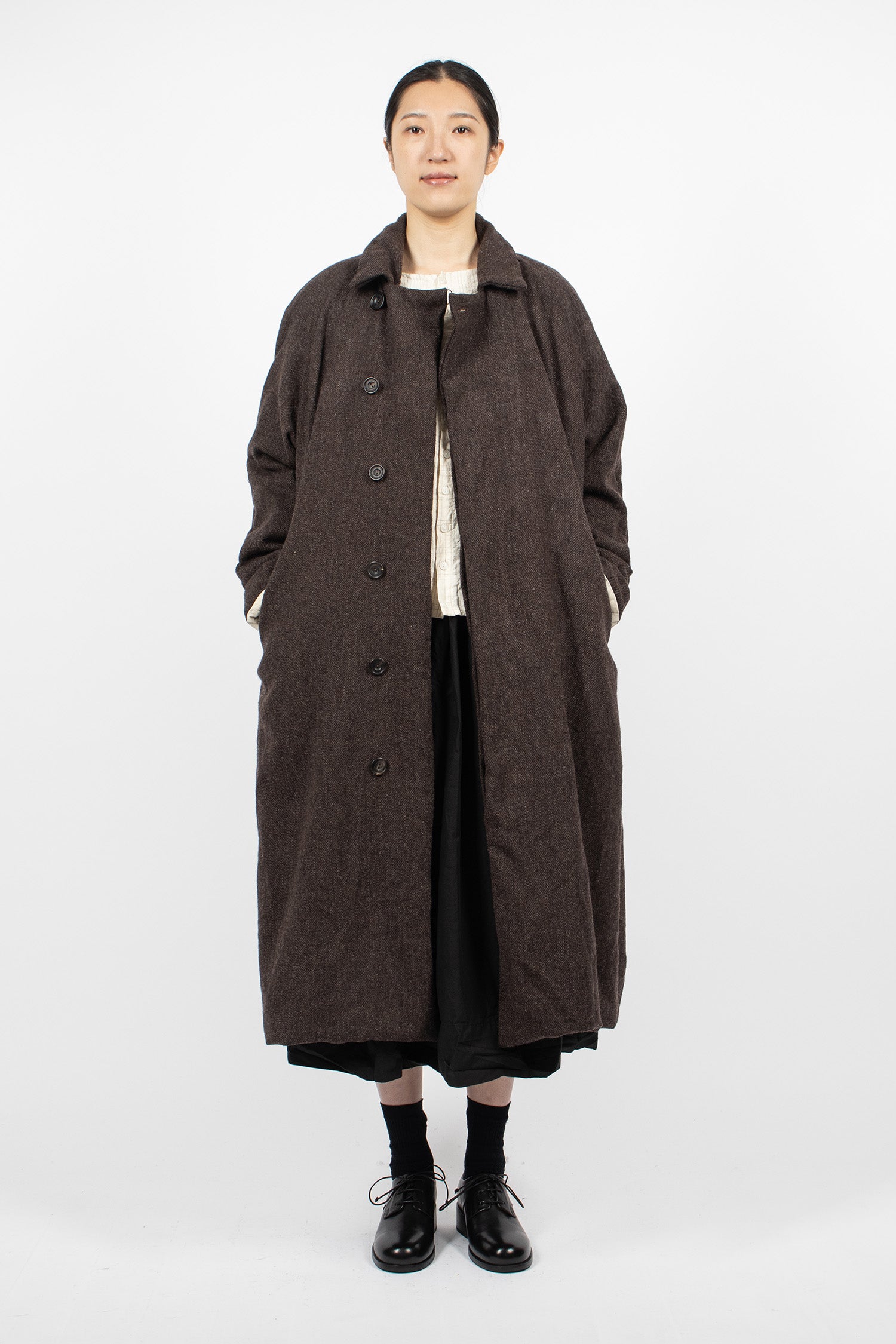 Tundra Tweed Coat Smoked Quartz