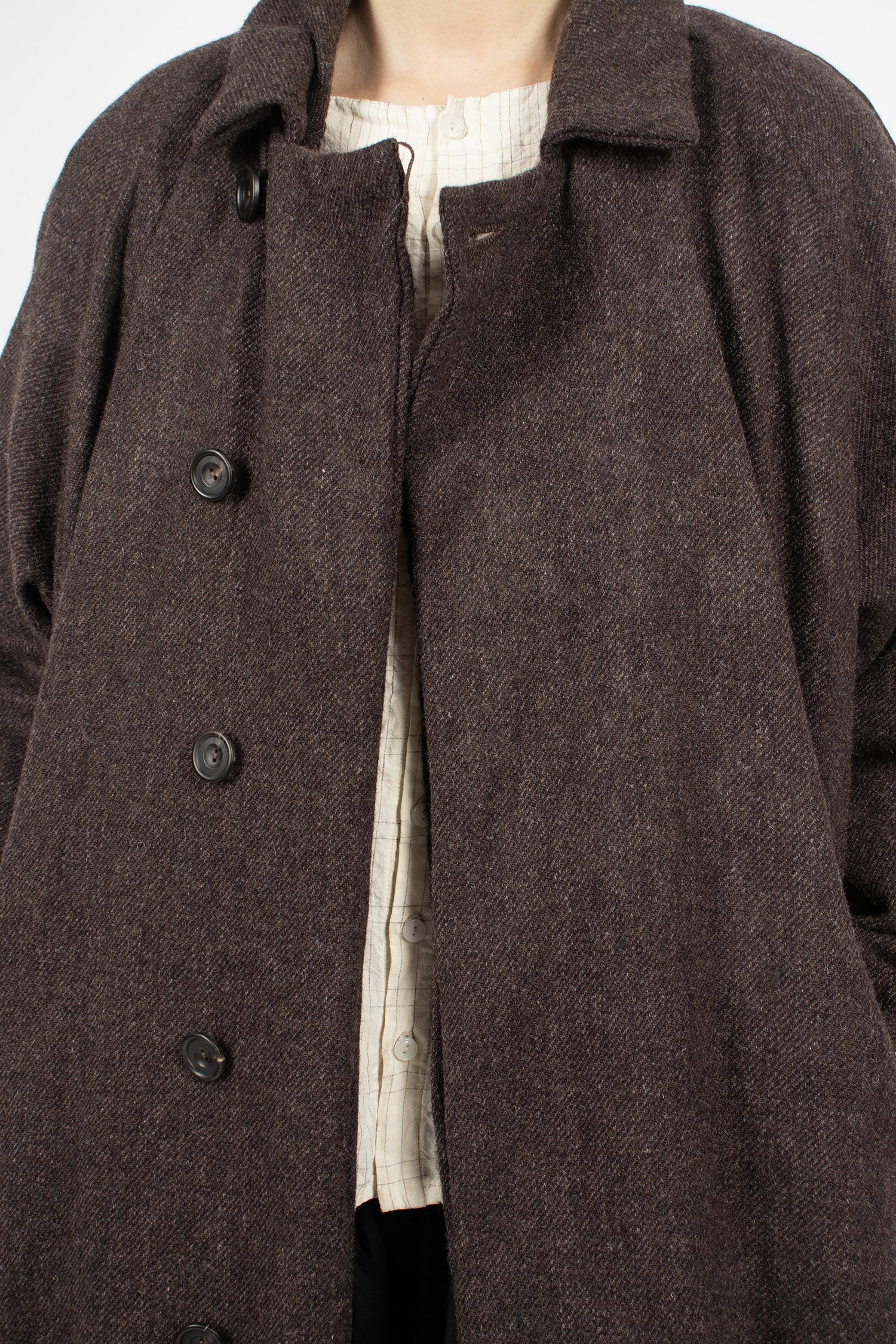 Tundra Tweed Coat Smoked Quartz