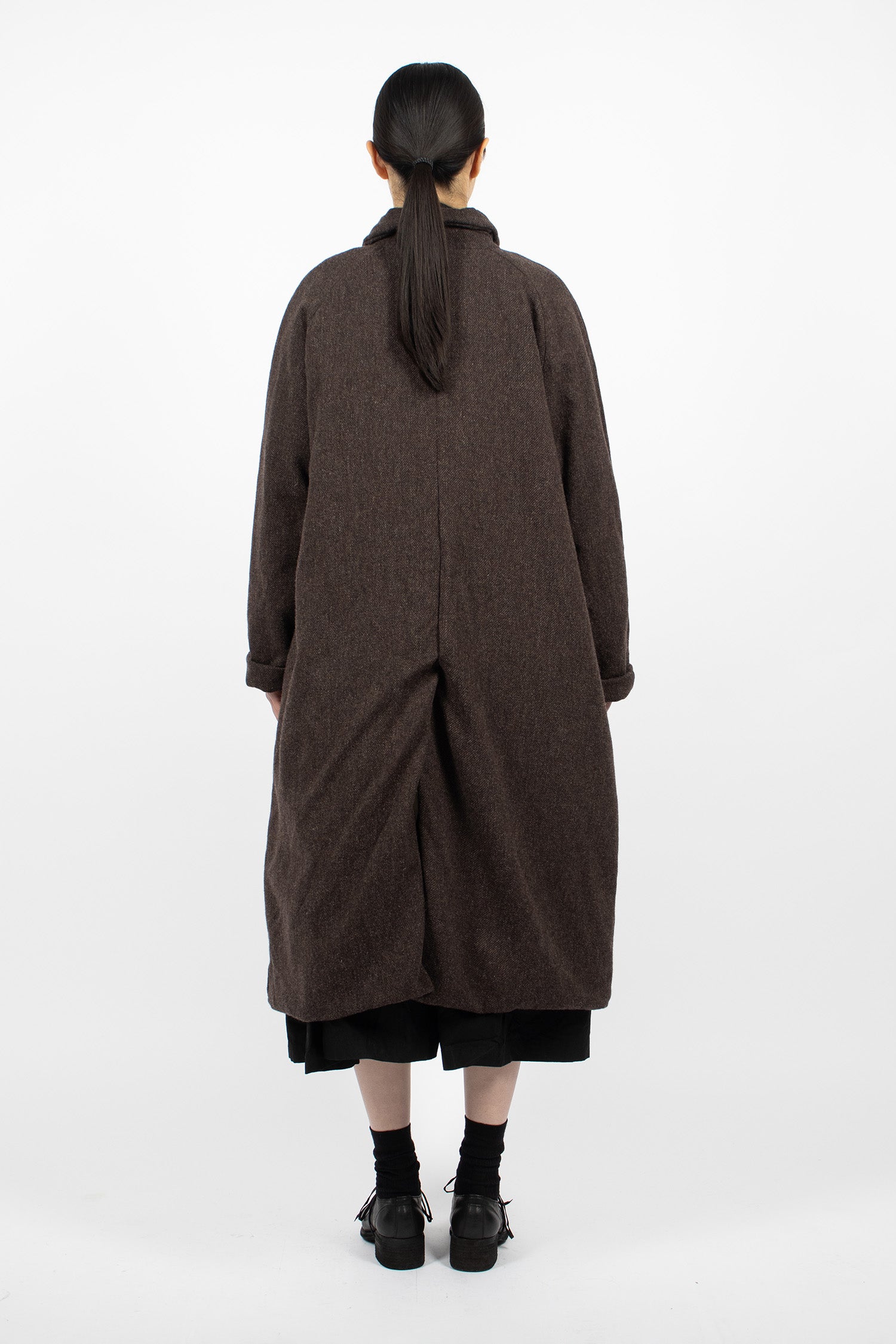 Tundra Tweed Coat Smoked Quartz