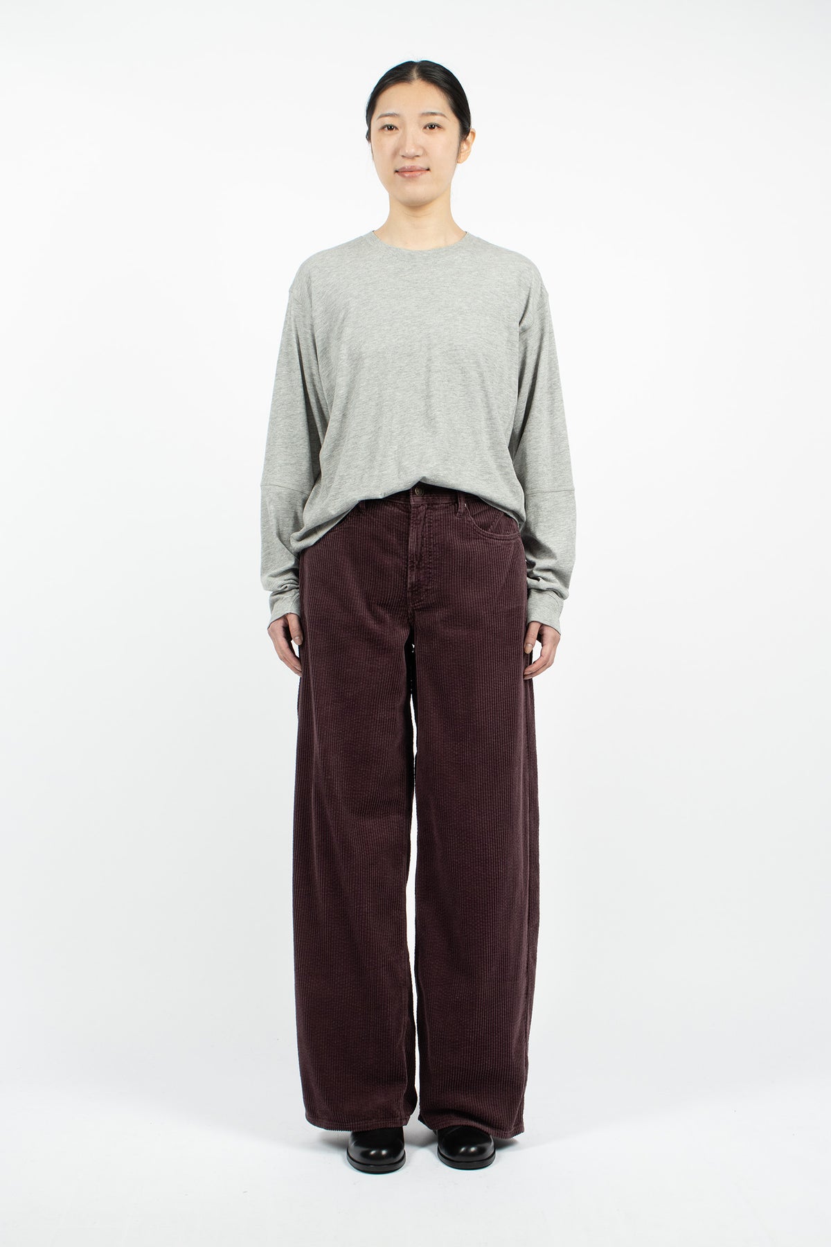 Corduroy Roomy Jeans Viola