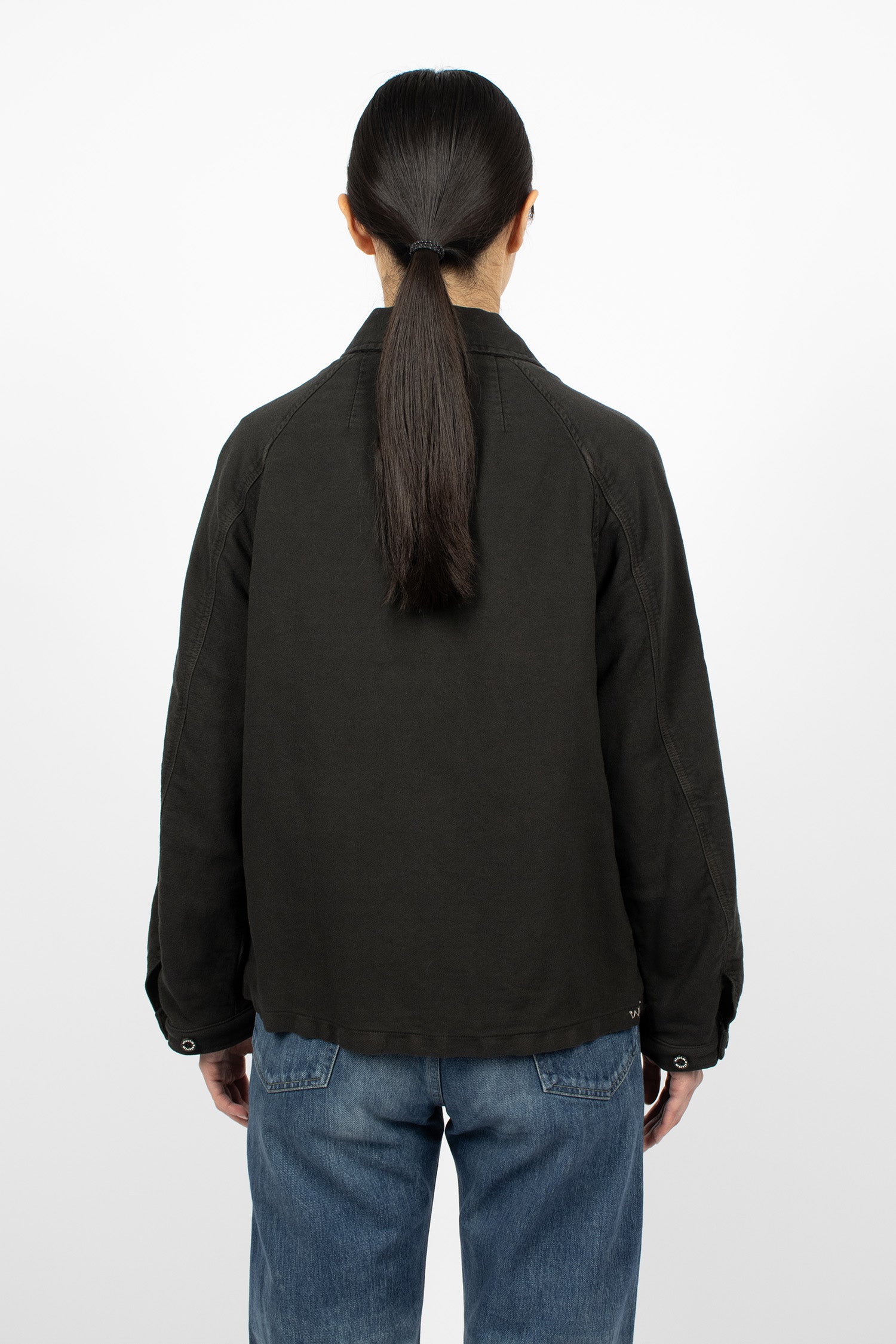 Coverall Moleskin Jacket Black