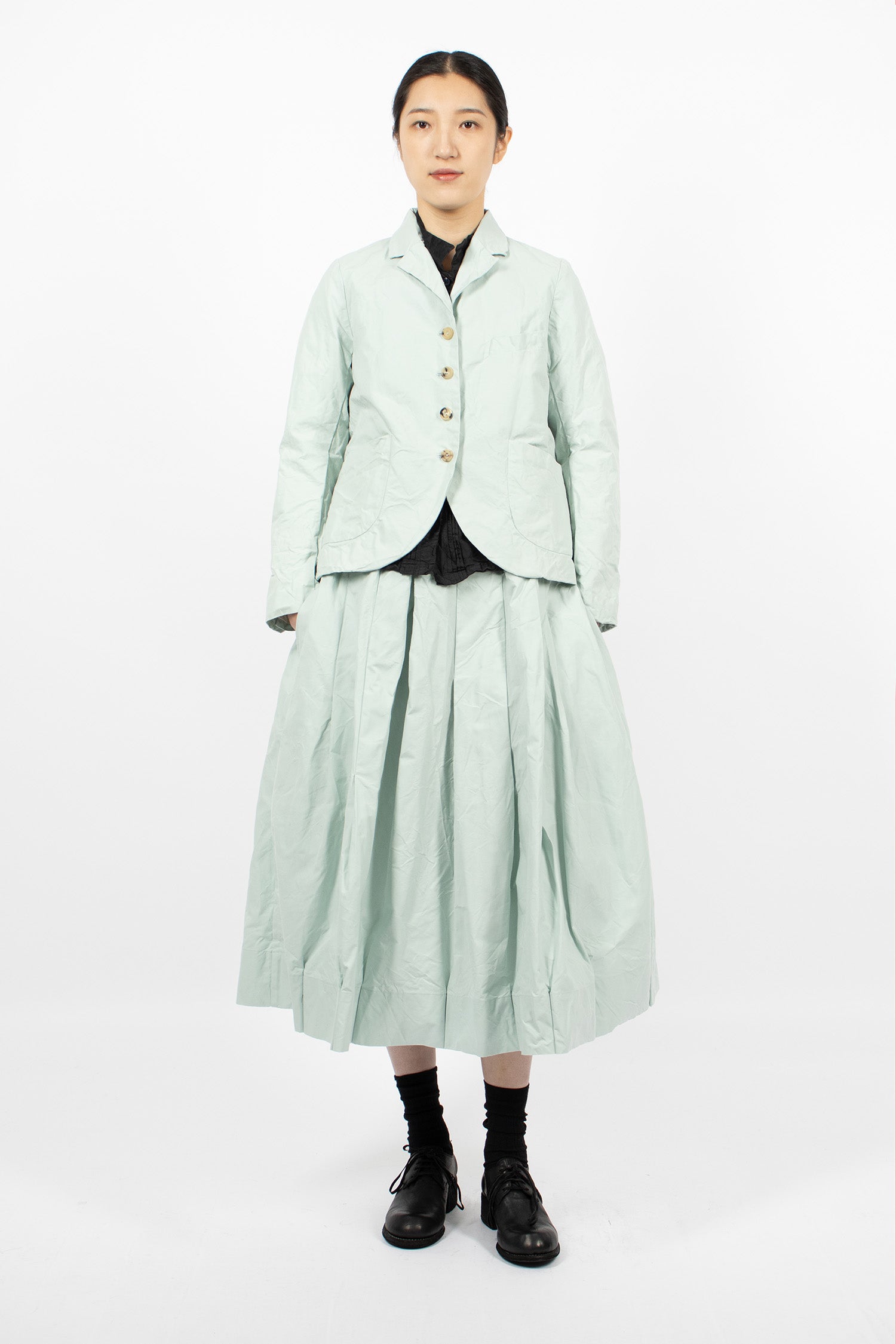 Cumulus Waxed Jacket Aqua Quartz