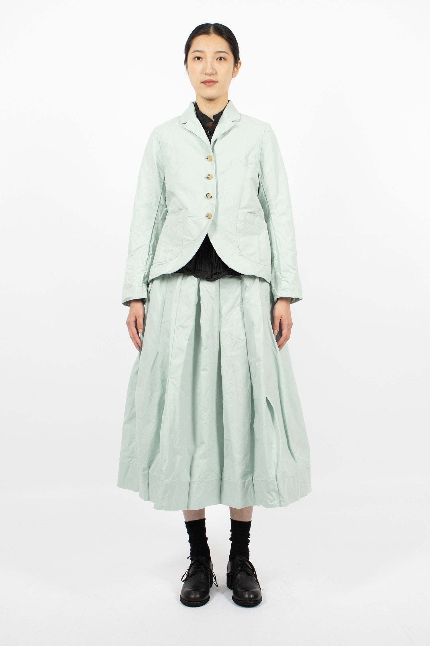 Cumulus Waxed Jacket Aqua Quartz