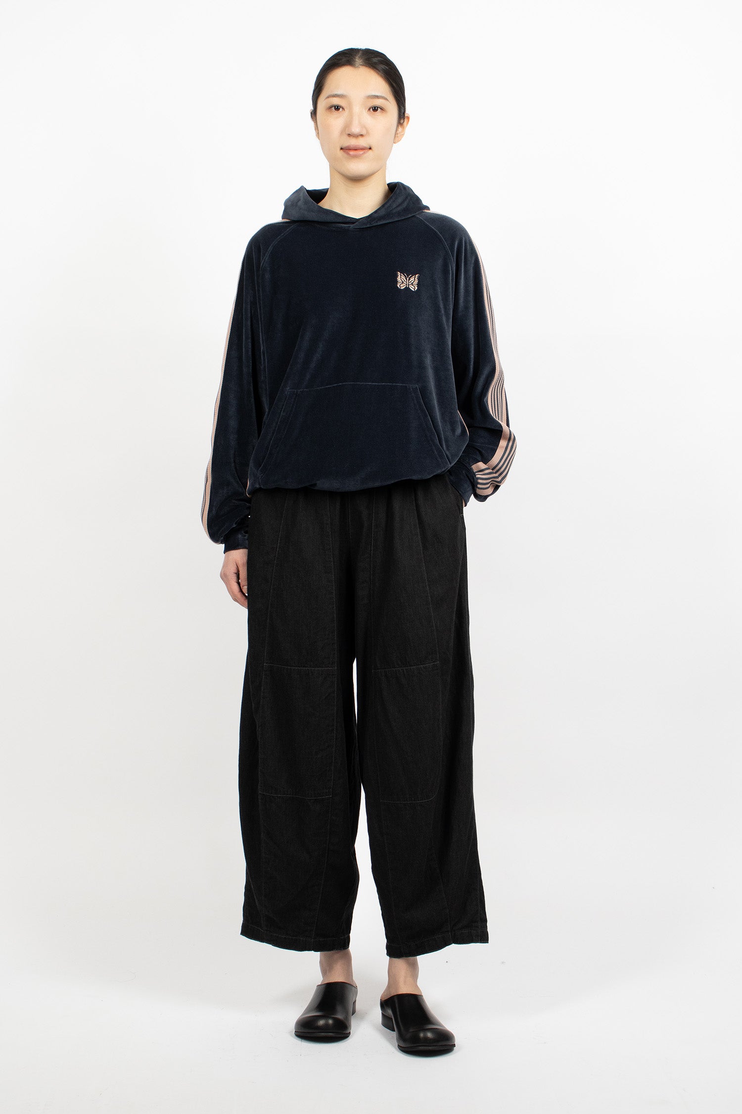 Track Hoody Steel Blue