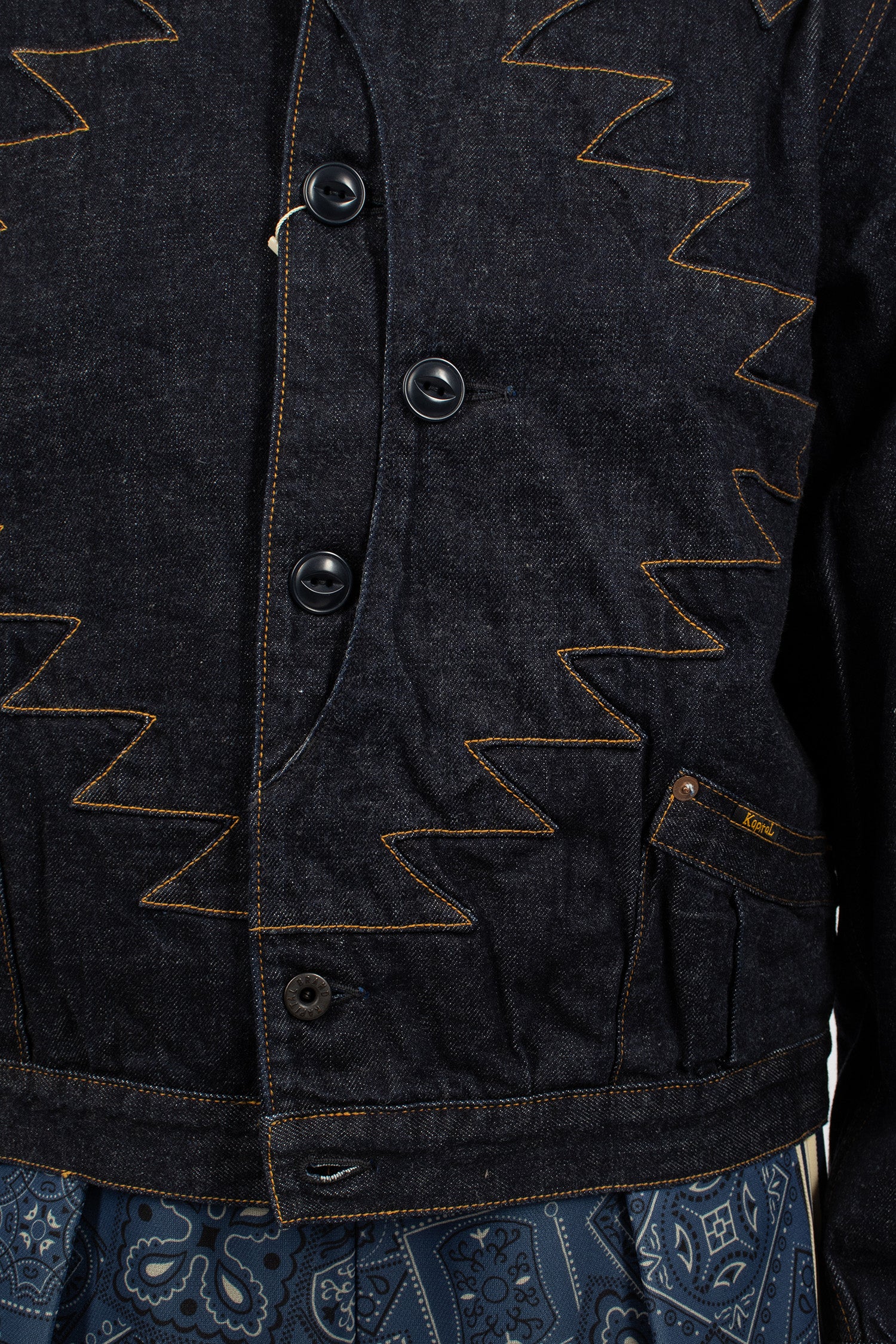 12oz Denim STD Thunderbird Jacket Indigo