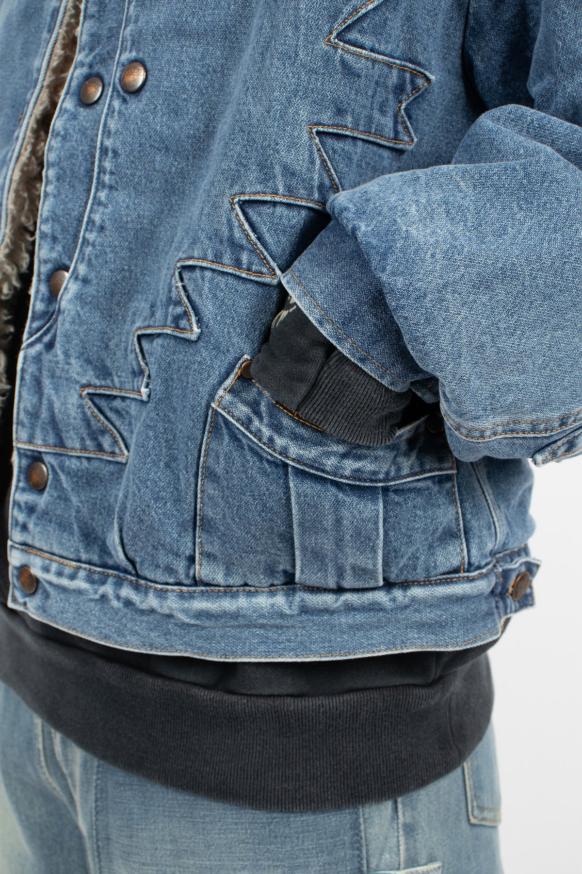 Denim Fleece Thunderbird Jacket PRO