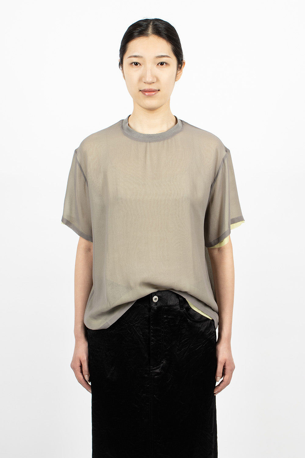 Double layered T-Shirt Limeade