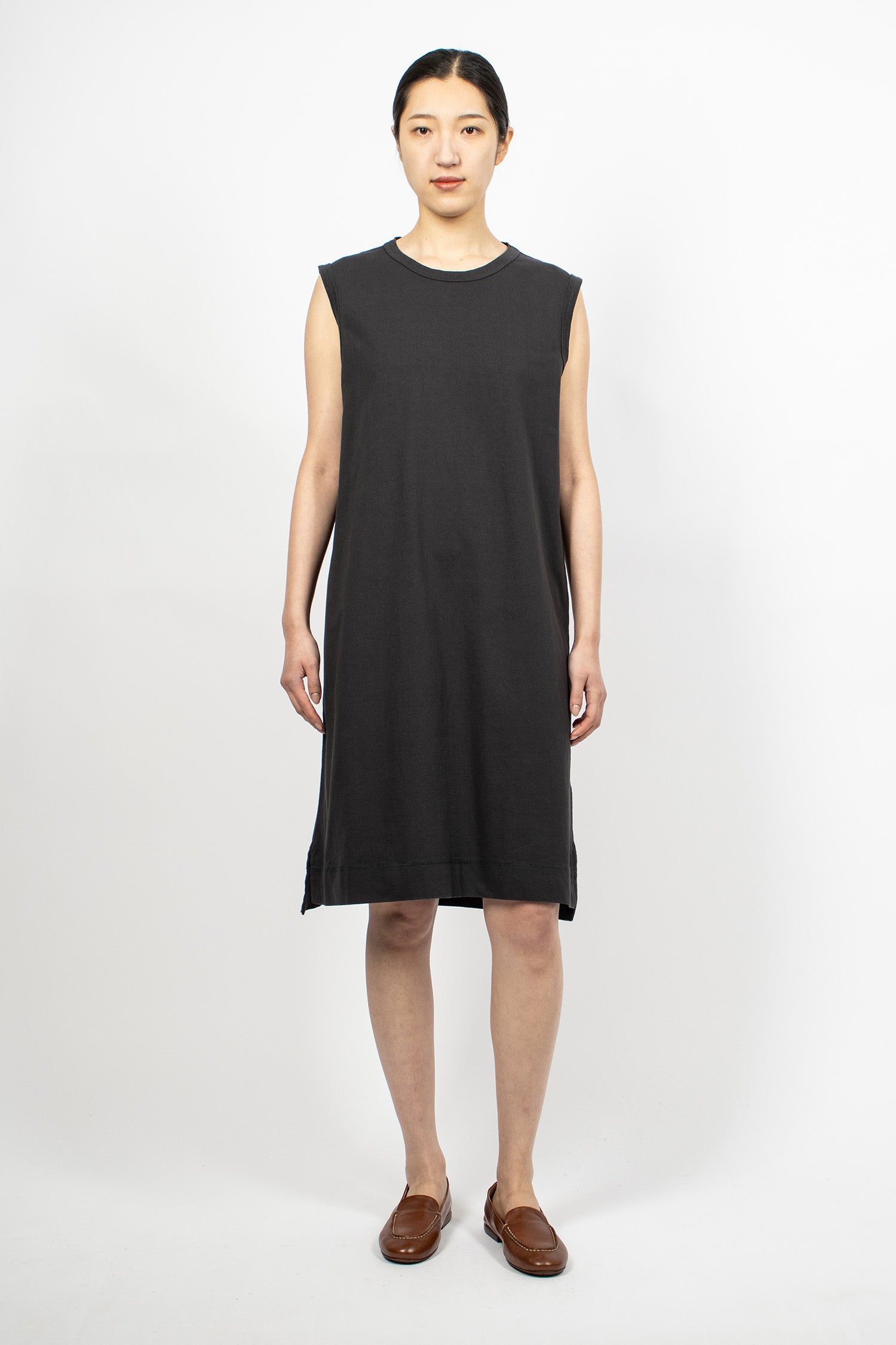 Overhead Tank Dress Off-Black