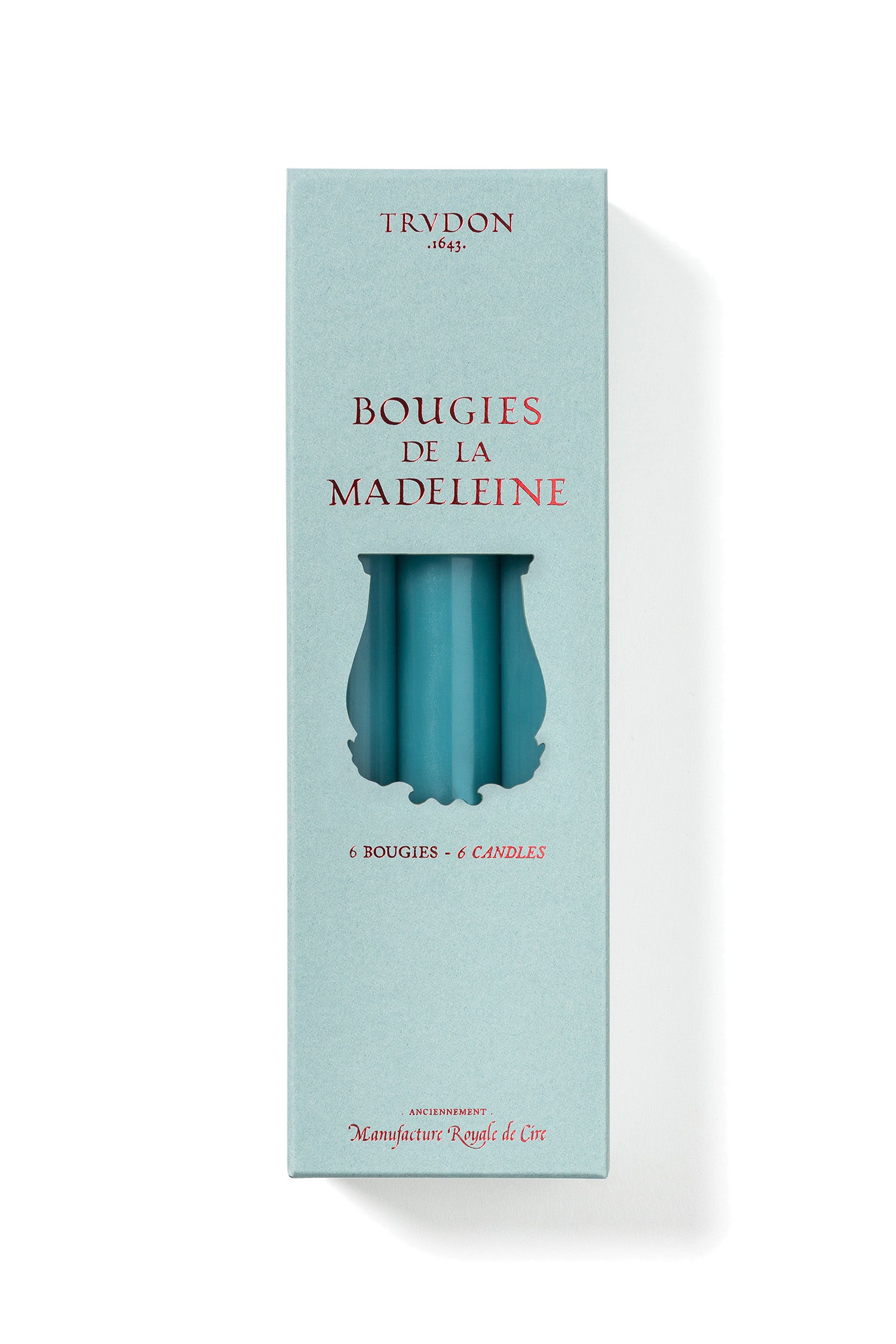 Madeleine Candles Aqua