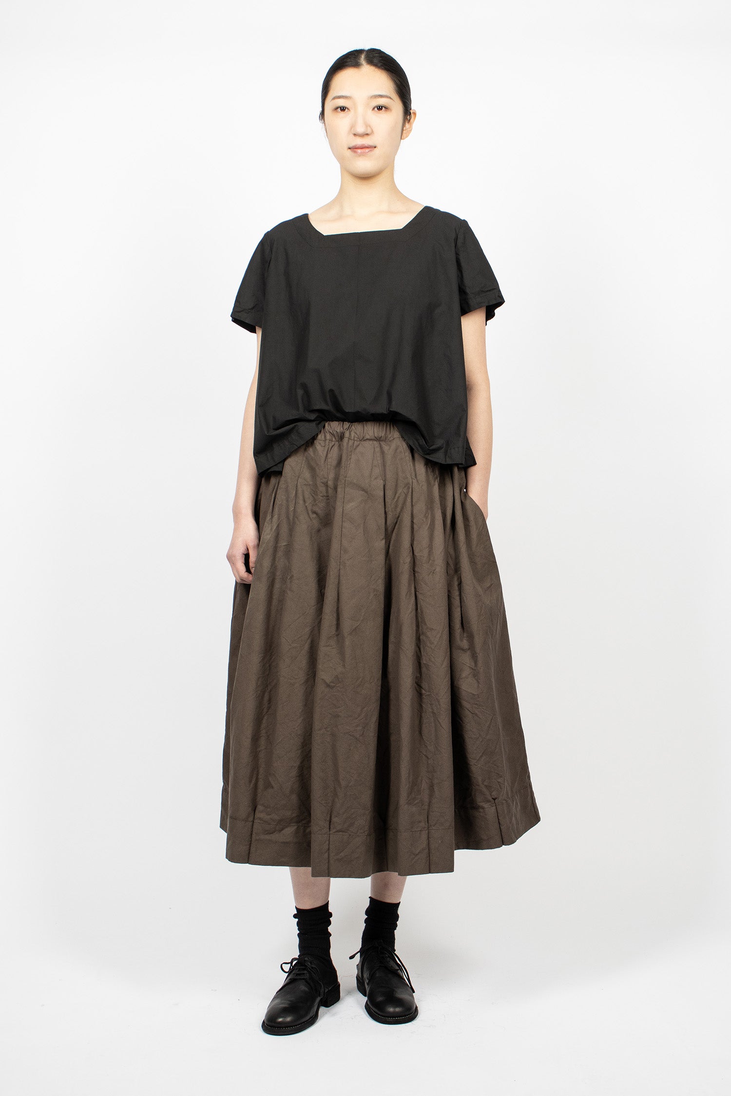 Flower Skirt Basalt
