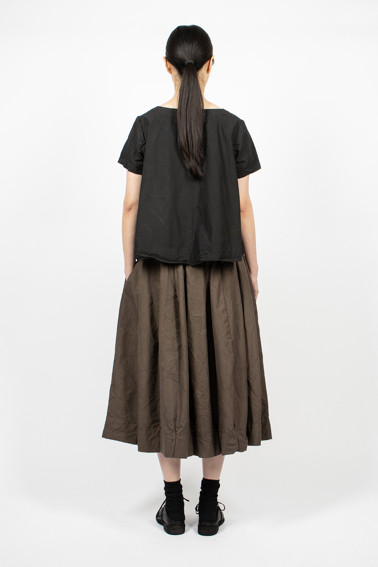 Flower Skirt Basalt