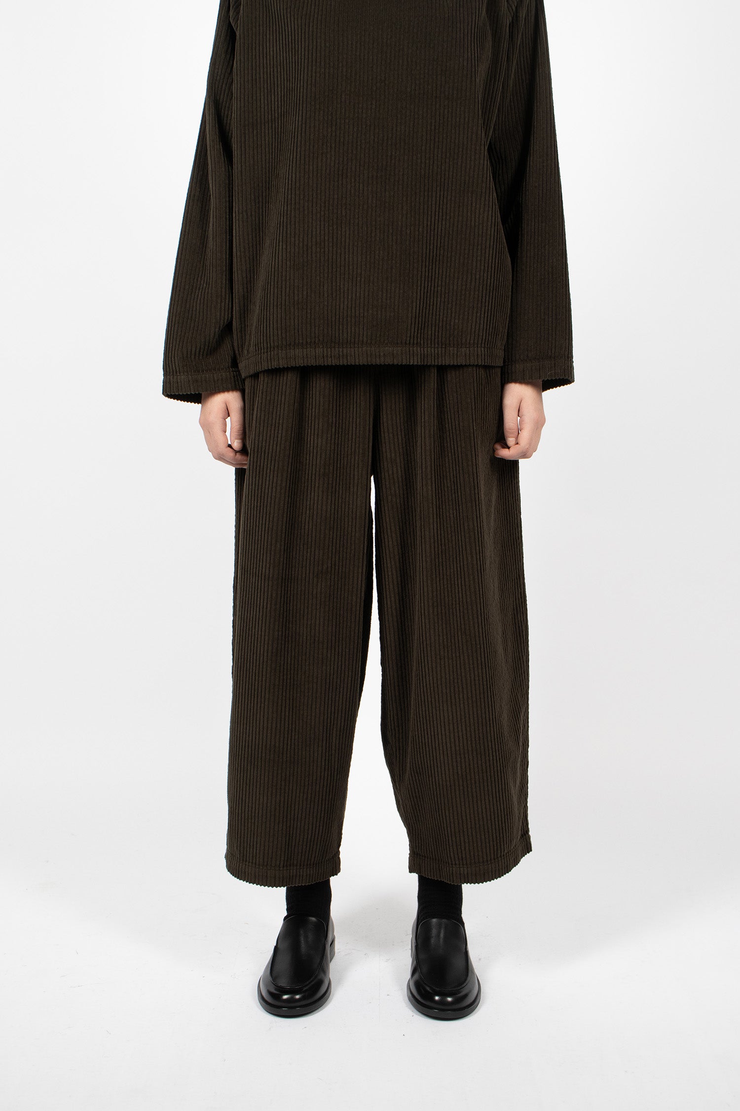 NWD17 Wide Pants Dark Forest