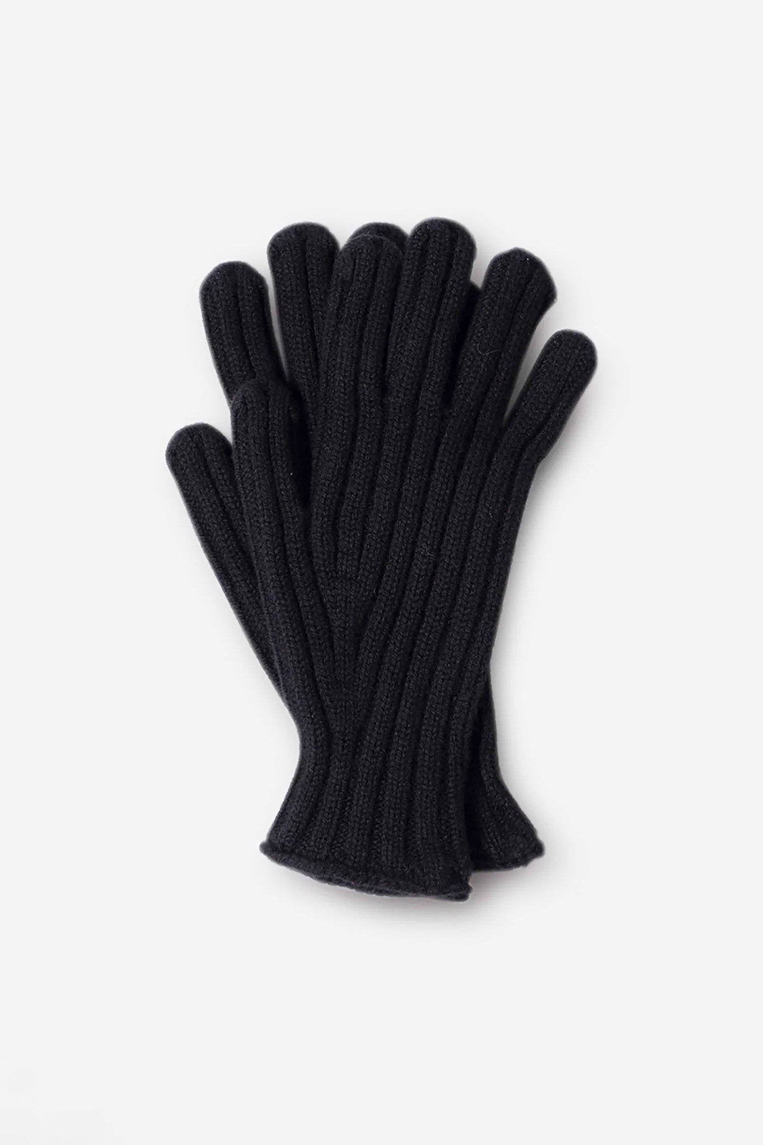 Wide Rib Glove Black