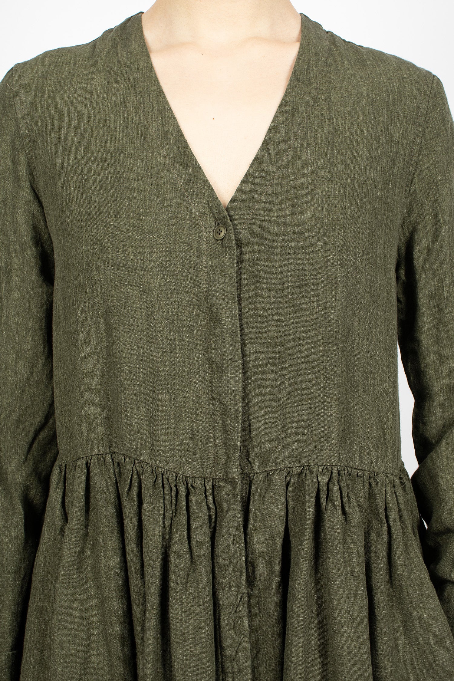 Orsan Eve Dress Khaki