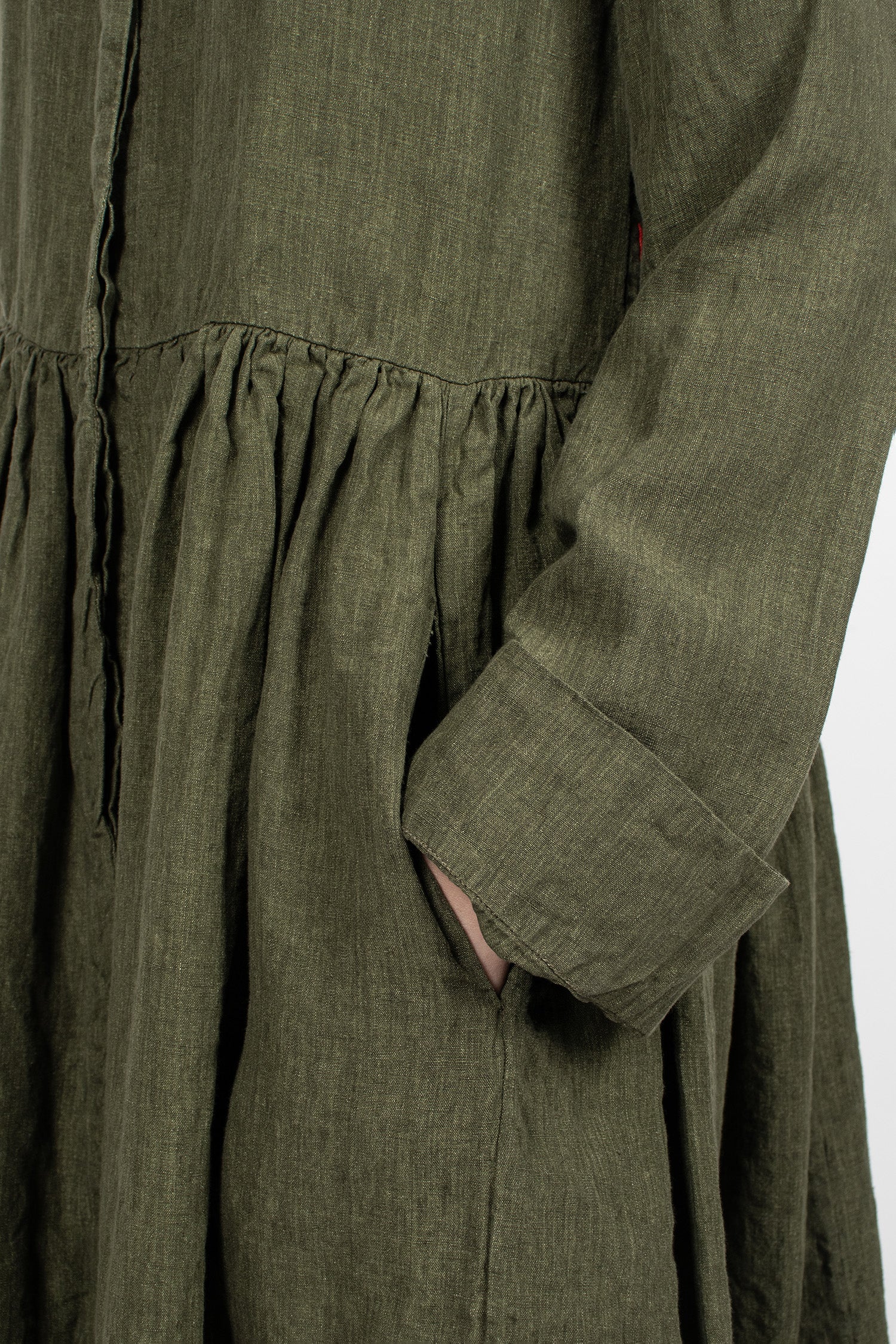 Orsan Eve Dress Khaki