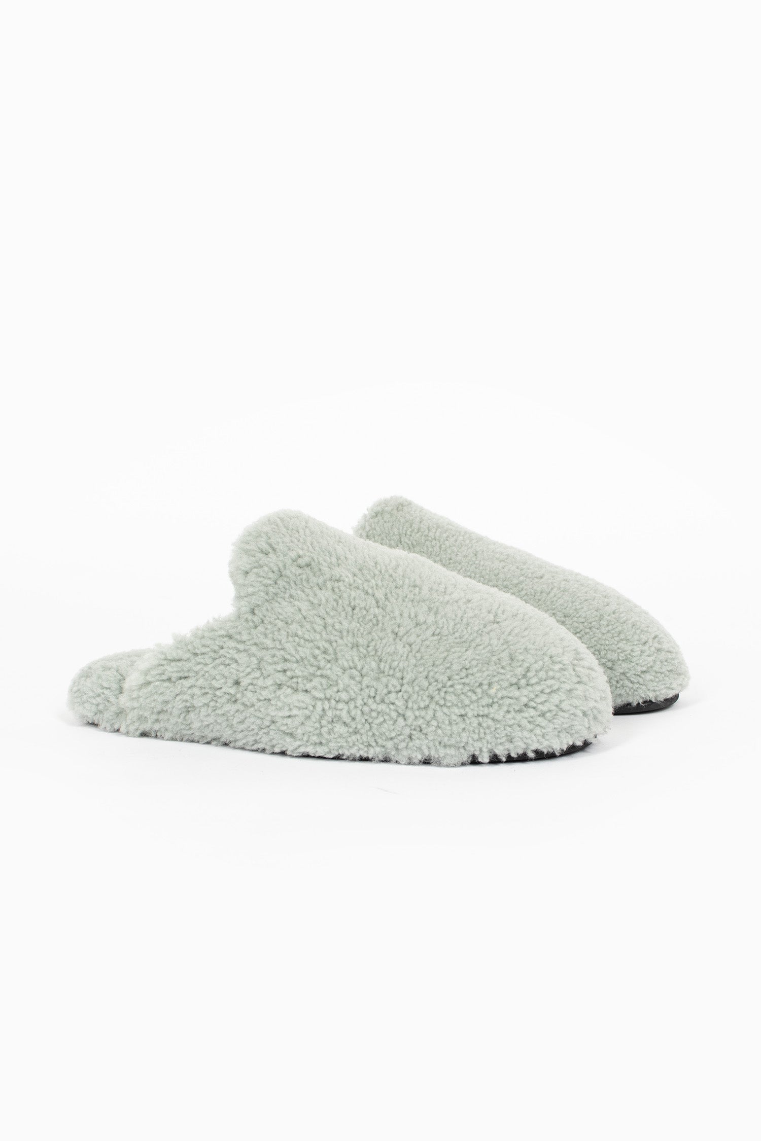 Shearling Slippers Teal