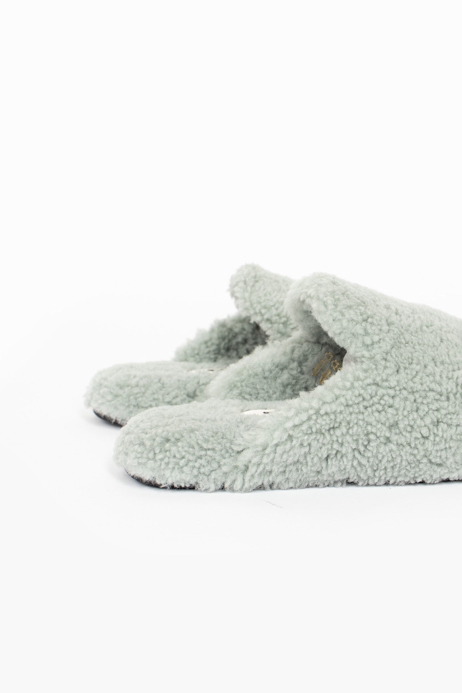 Shearling Slippers Teal
