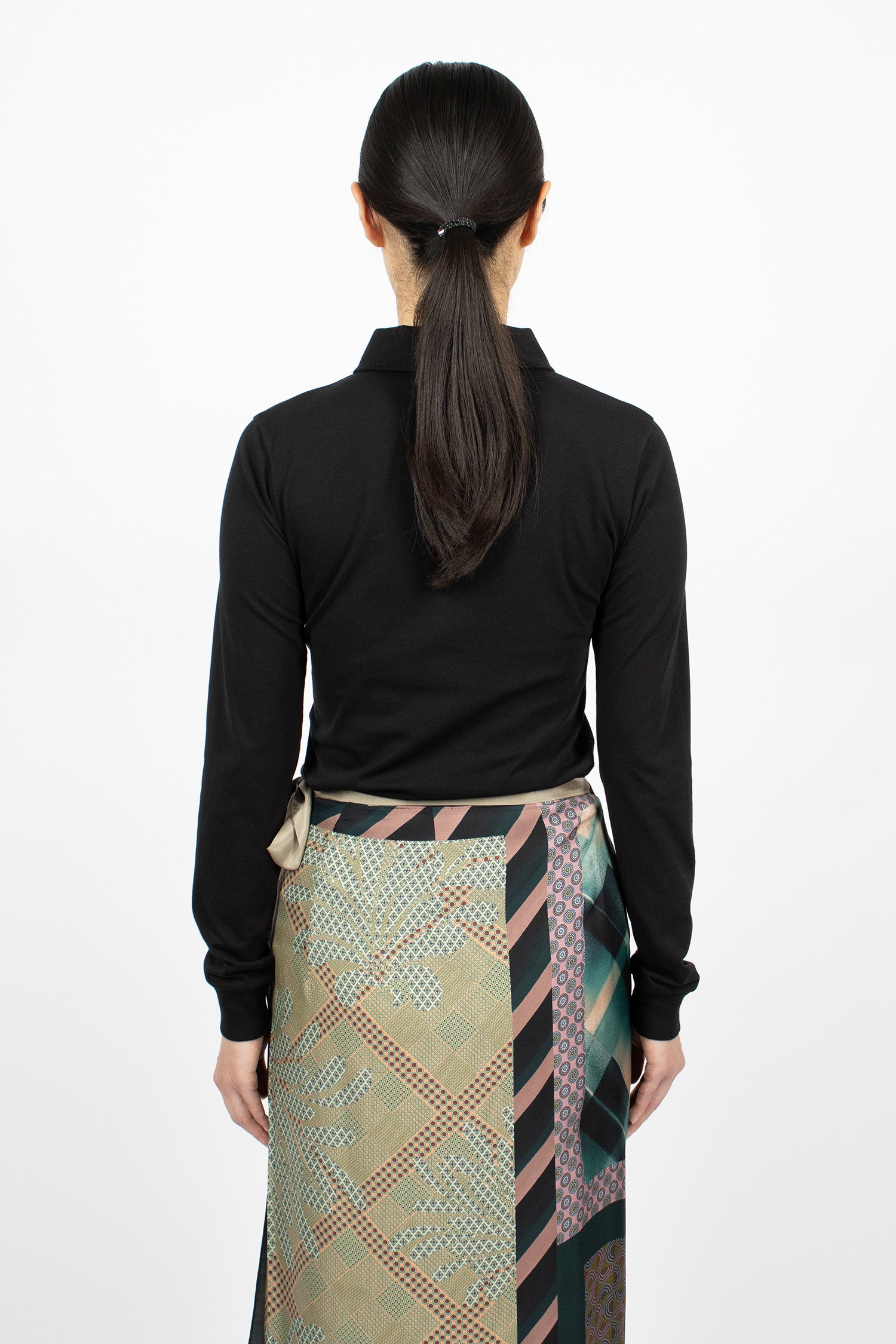 Jersey Polo Shirt Black