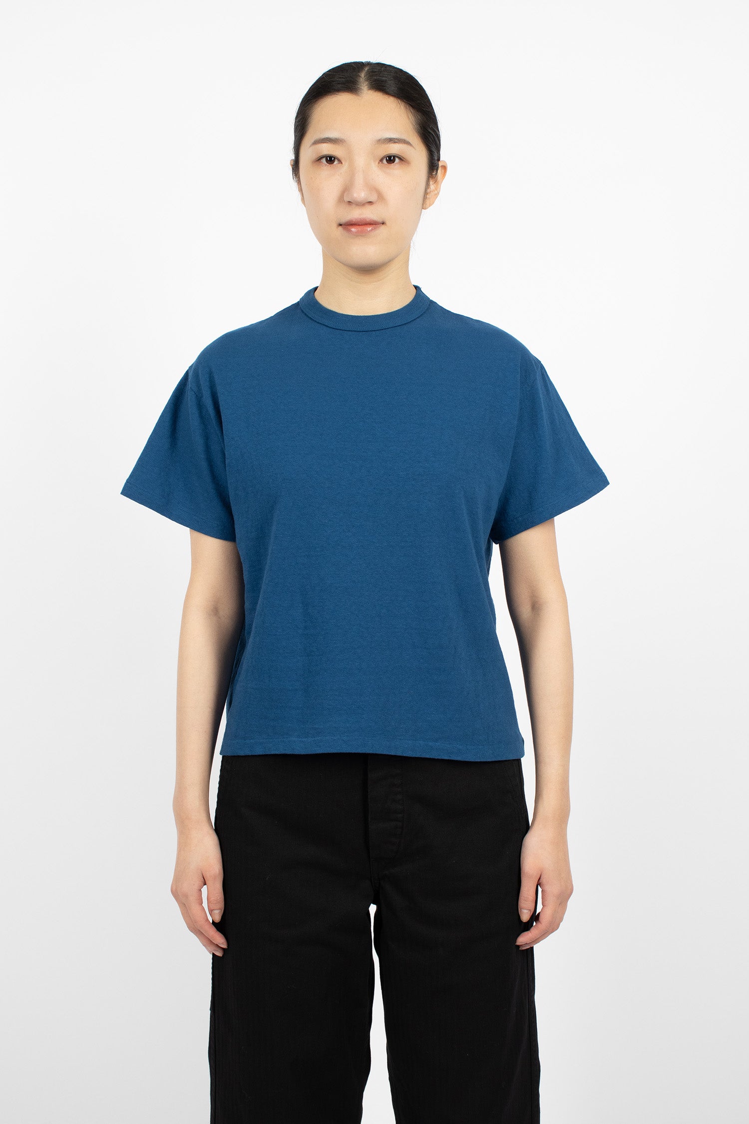 Hi'Aka SS T-Shirt Blue Opal