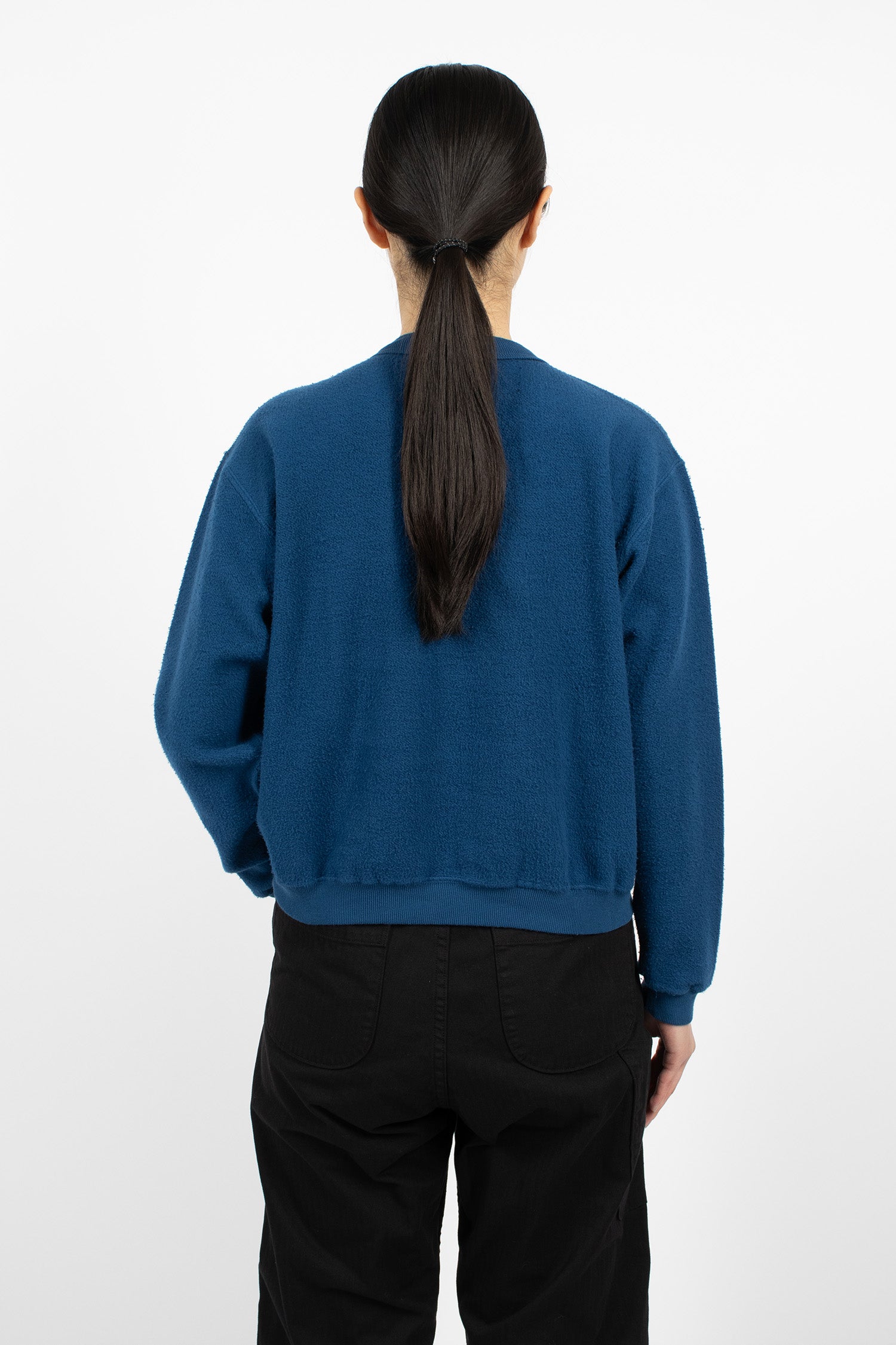 Hina L2 Crew Neck Sweatshirt Blue Opal