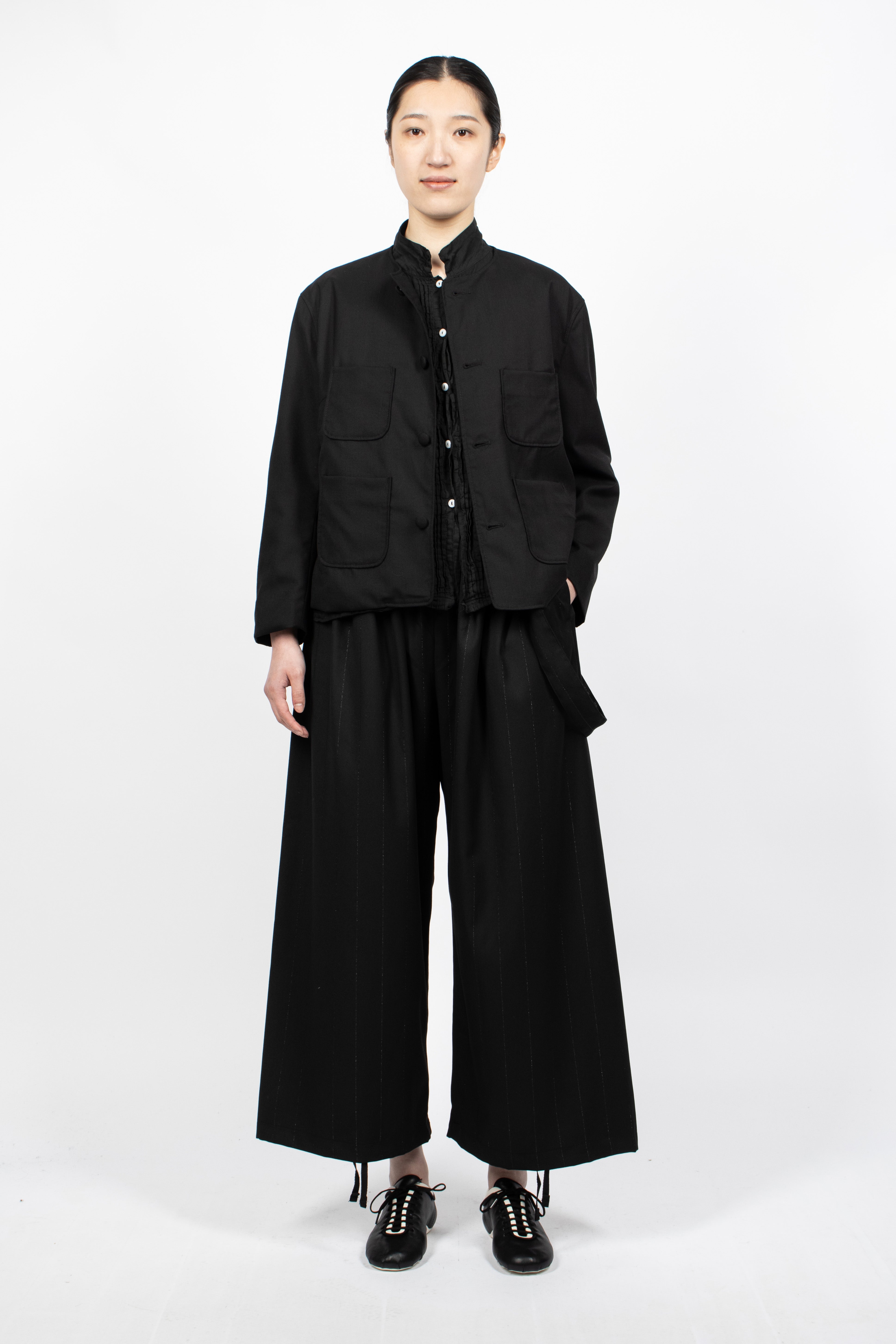 CN Wool Jacket Black