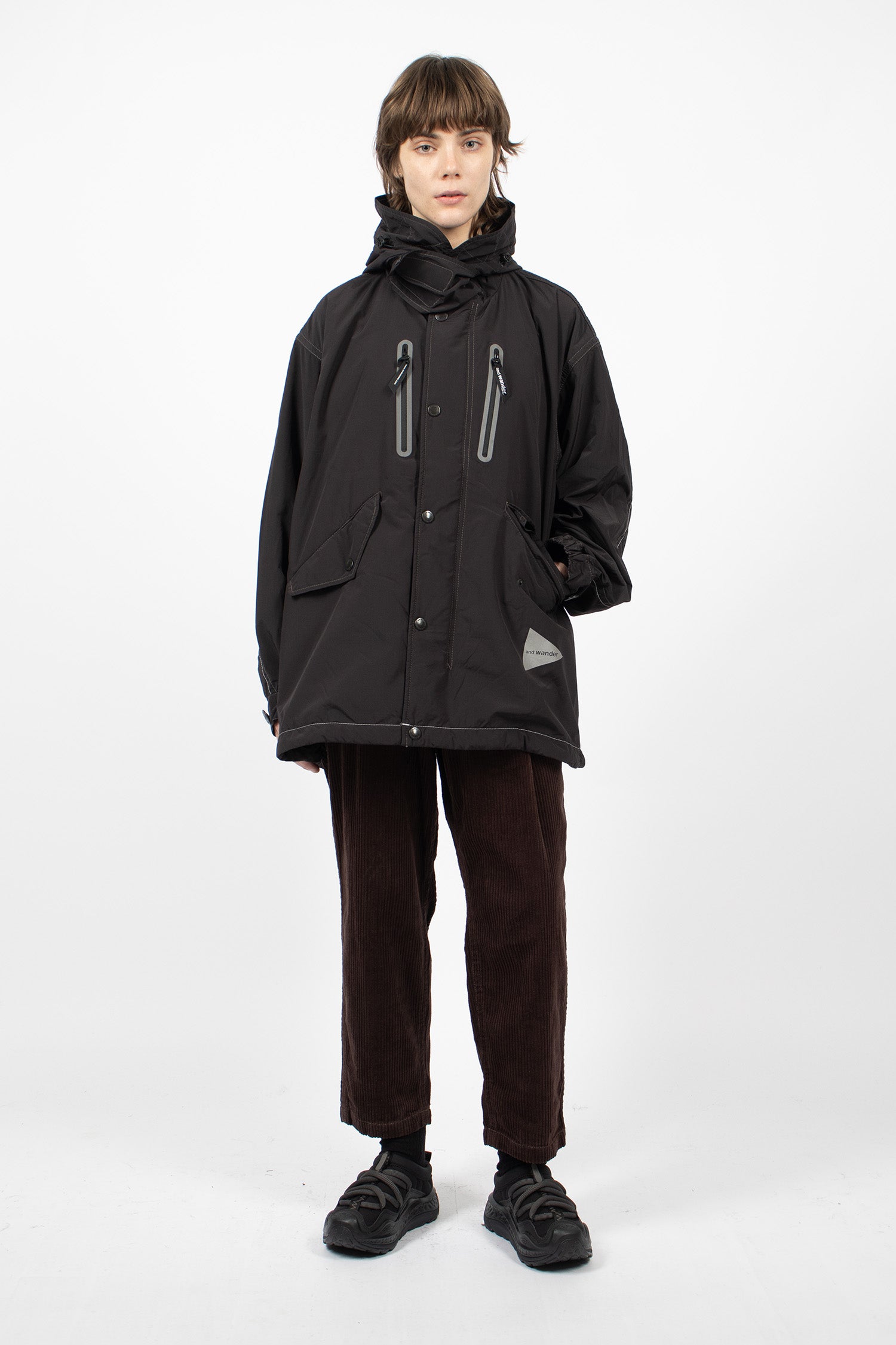 Fishtail Octa Coat Black