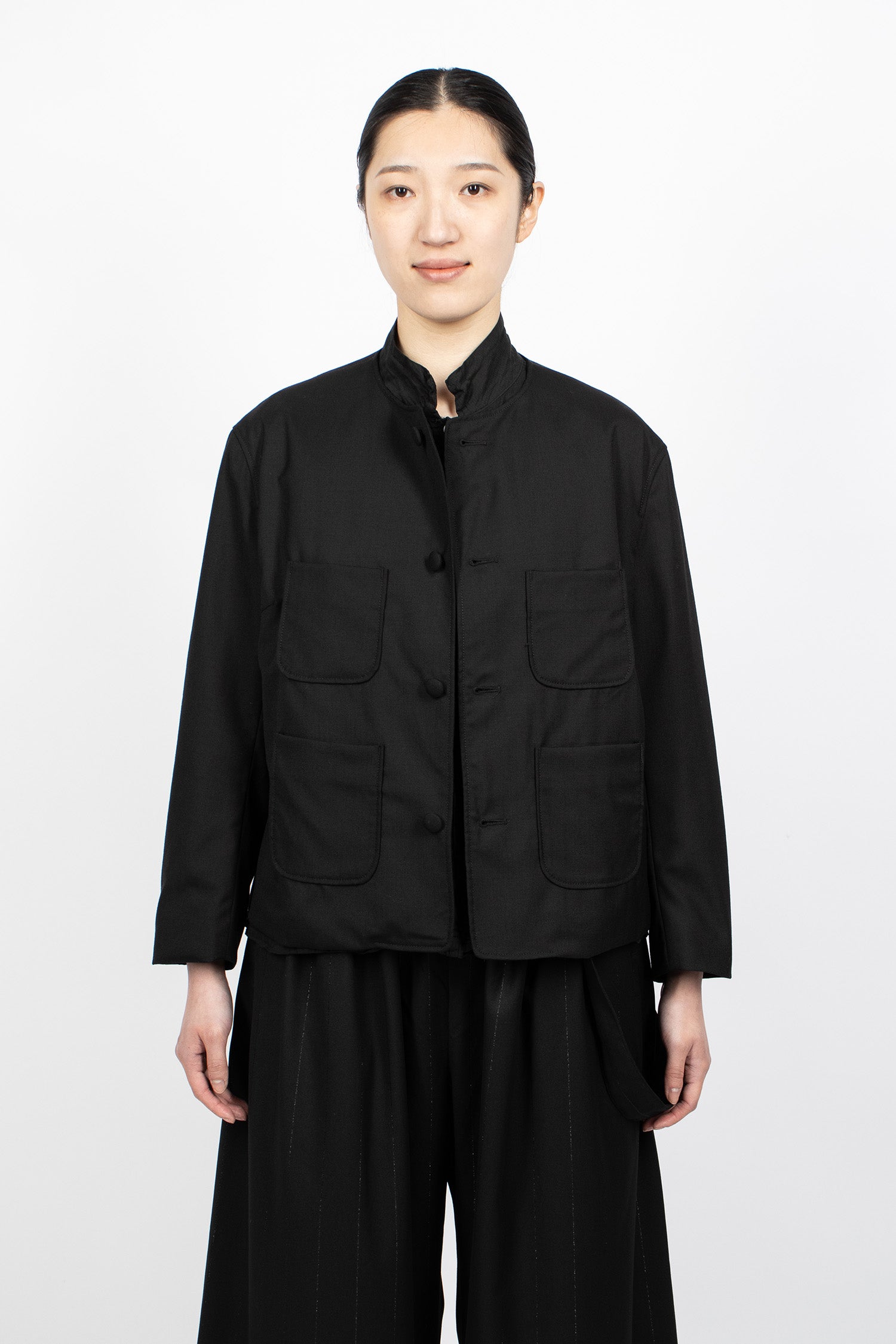 CN Wool Jacket Black